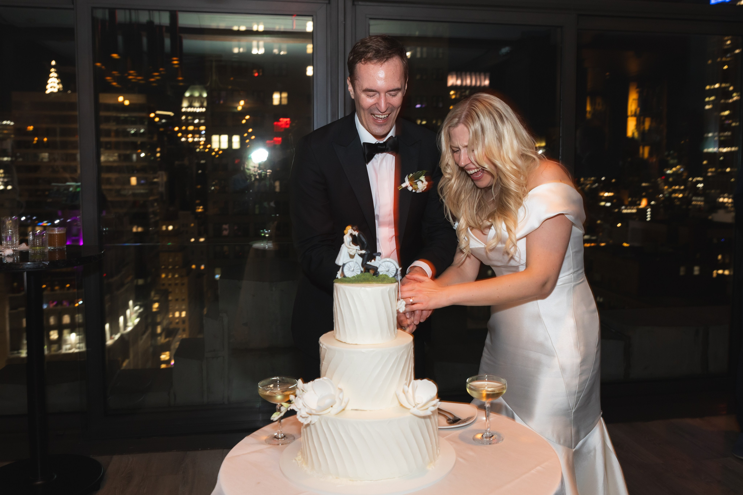 Arleta & Barry, The Skylark, NY. Wedding Photo & Video