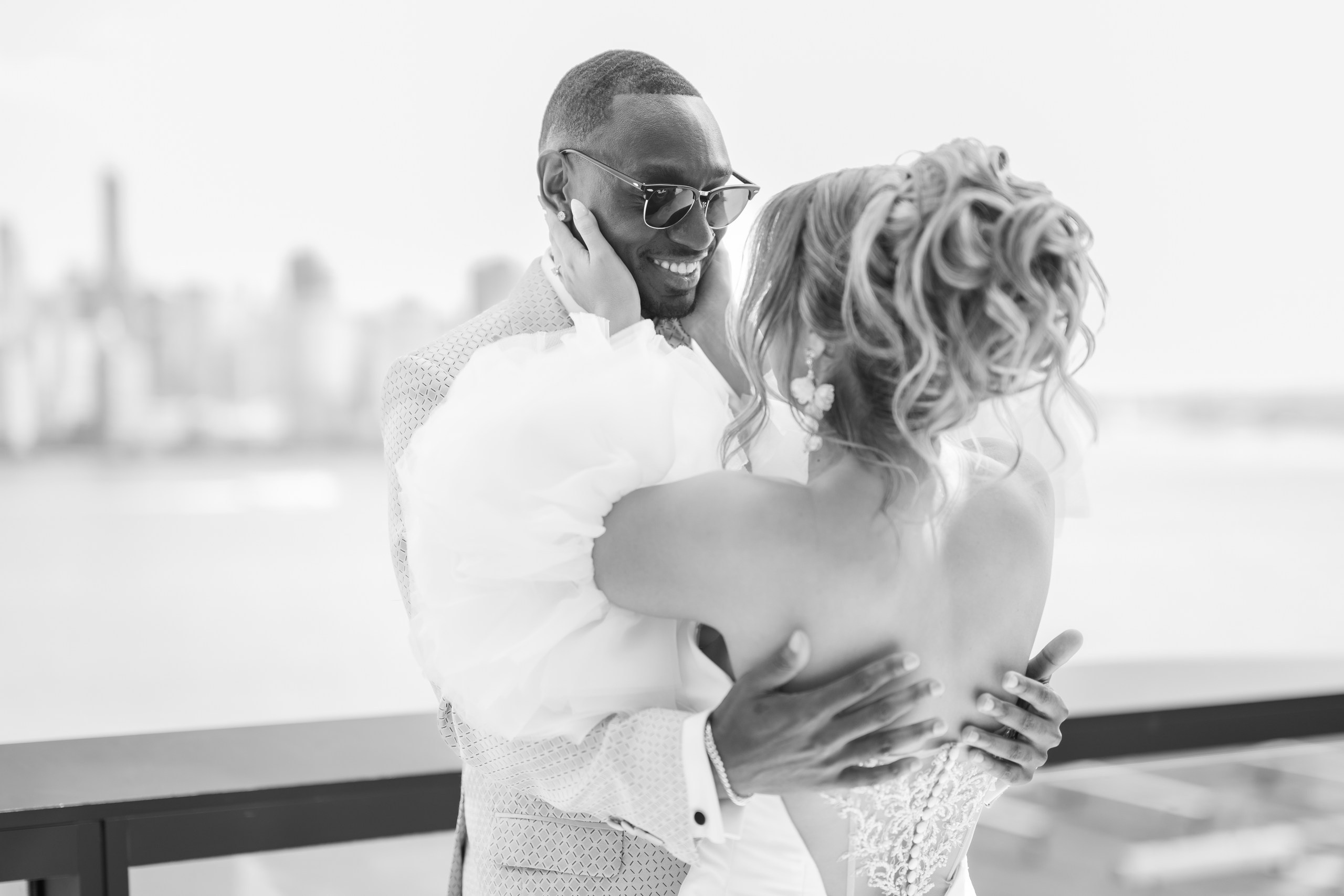 Briana & Kefim, Maritime Pars, Jersey City, NJ. Luxury Wedding Photography and Cinematography