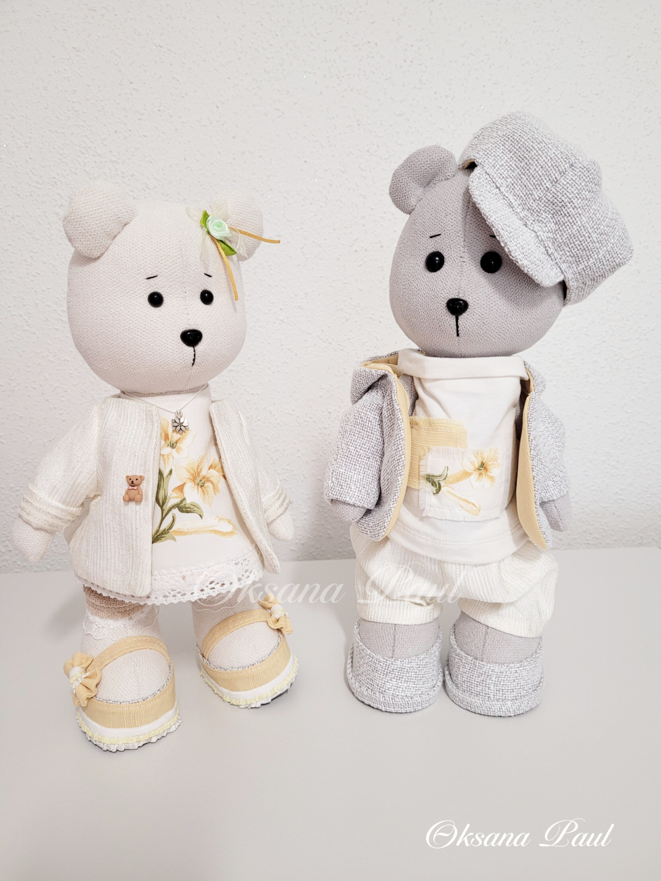 Текстильные игрушки / Stofffiguren ➤. Oksana Paul-Gardinen-Design Oksana Paul ✧ Art of Gardinen & Textile Design ✧ Polymer Clay Art & Handmade Creatures