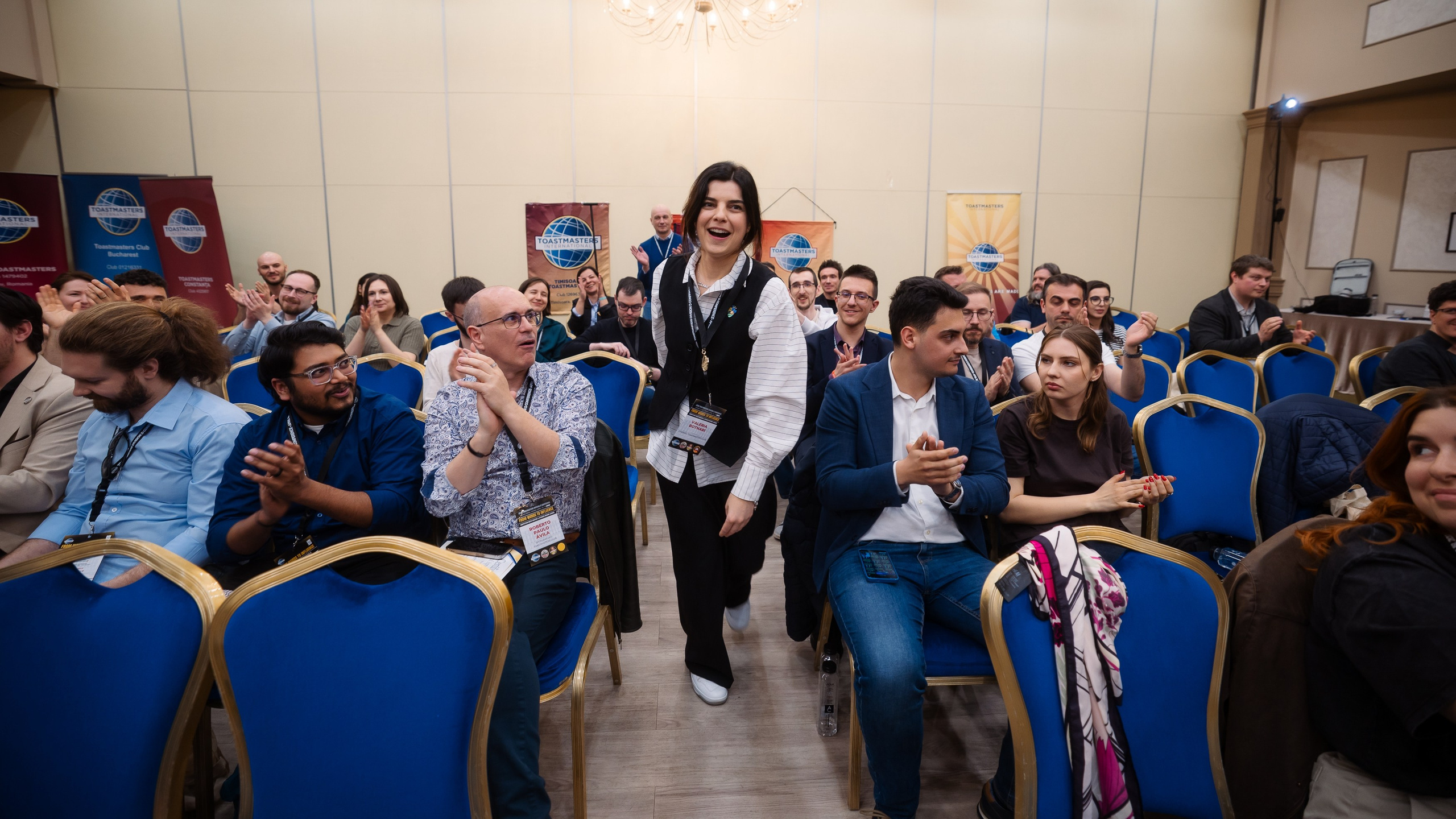 Toastmasters Conference. Marius Ciocan