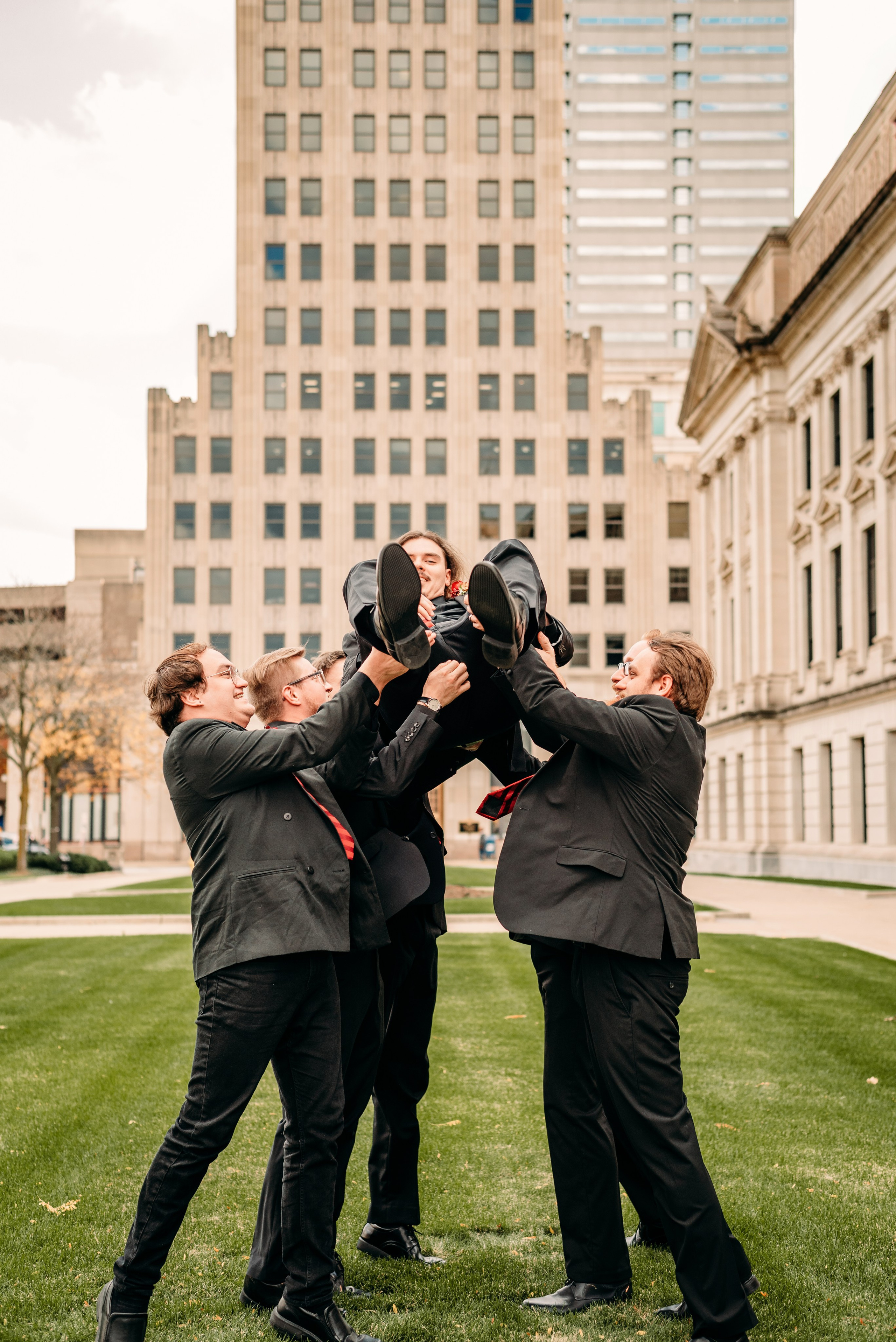 Bold & Dramatic Wedding at The Paper Mill on The Landing | Fort Wayne Wedding Photographer. Alexandria Danielle Photography | Fort Wayne & Indianapolis Wedding Photographer