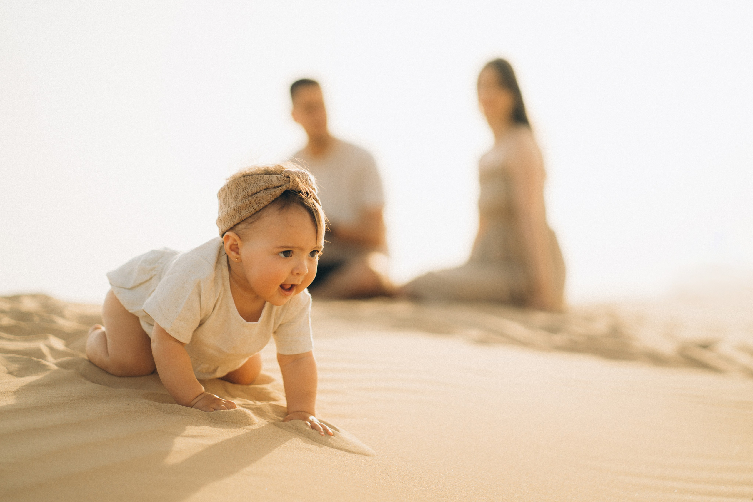 Sunset in the desert. Angela Iakovleva — Family Photographer in Dubai