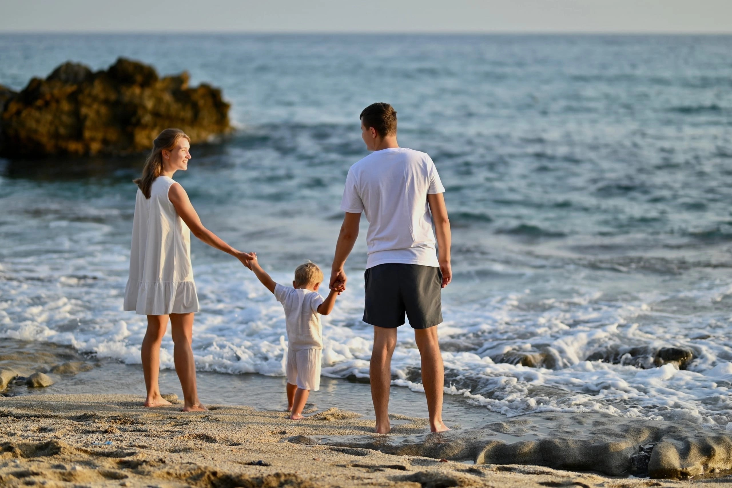 Семейная съемка на пляже Клеопатра. Photographer in Alanya, Side, Manavgat. Türkiye