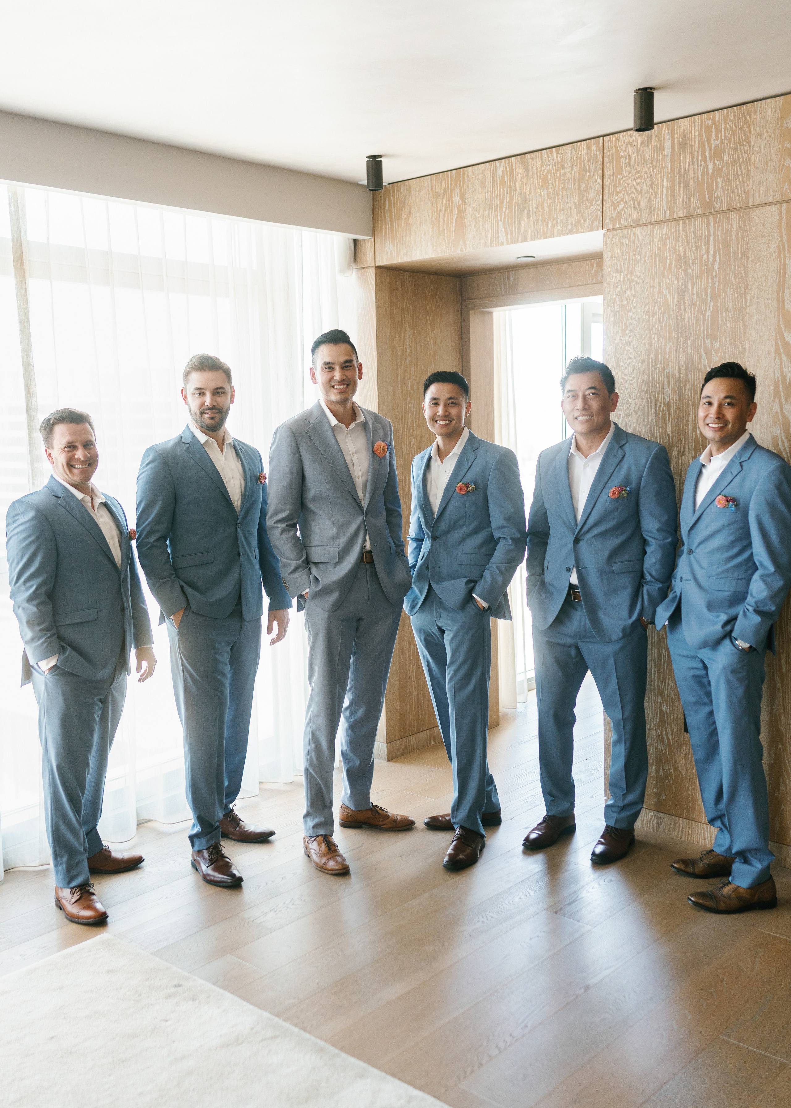 Wedding at Conrad Hotel Los Angeles. Wedding Photography & Videography Team in California, Los Angeles, San Francisco, San Diego and Travel