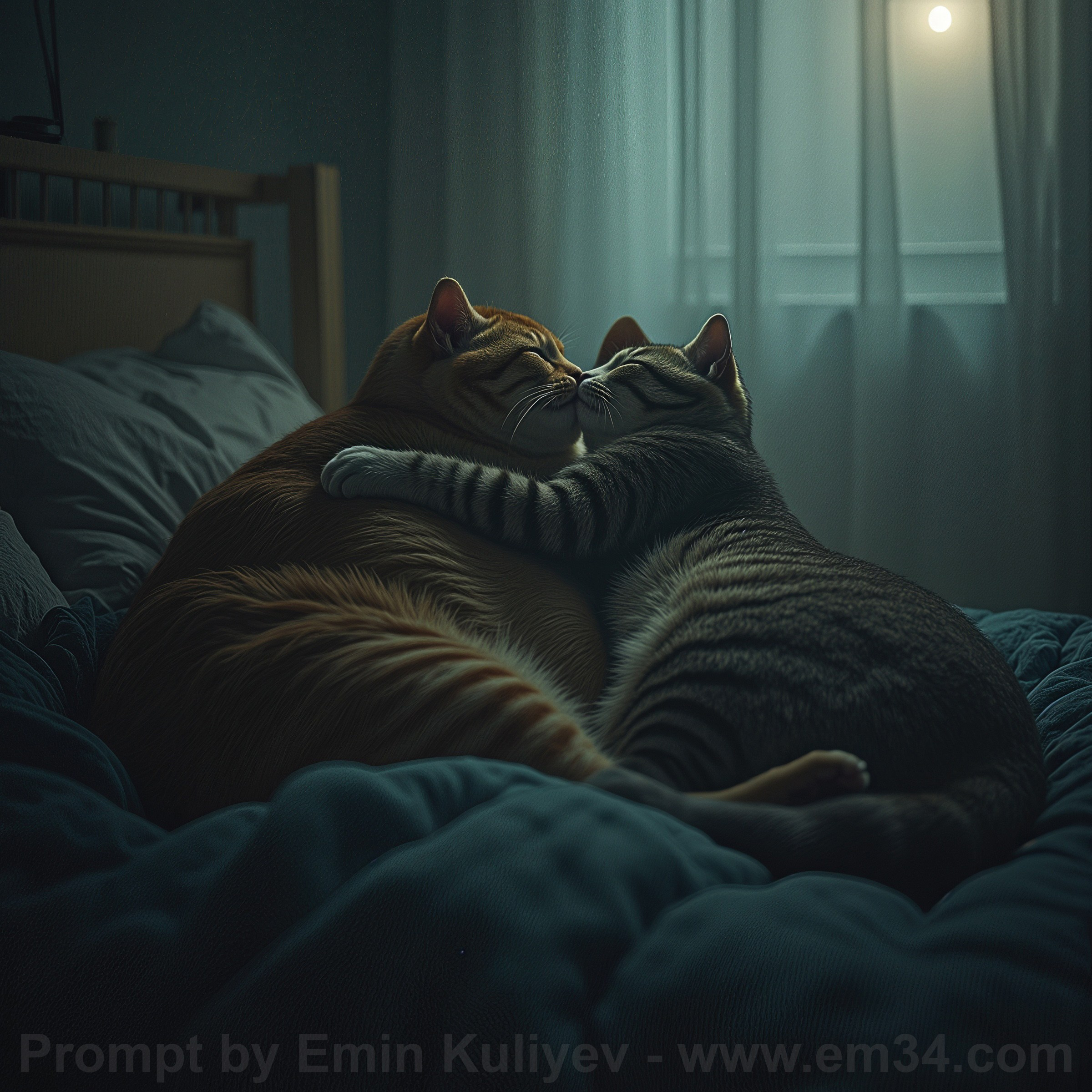Created cats using artificial intelligence (ComfyUI). Emin Kuliyev — Award-Winning Wedding Photojournalist NYC & USA | Best Wedding Photographer Known for Candid, Timeless Moments