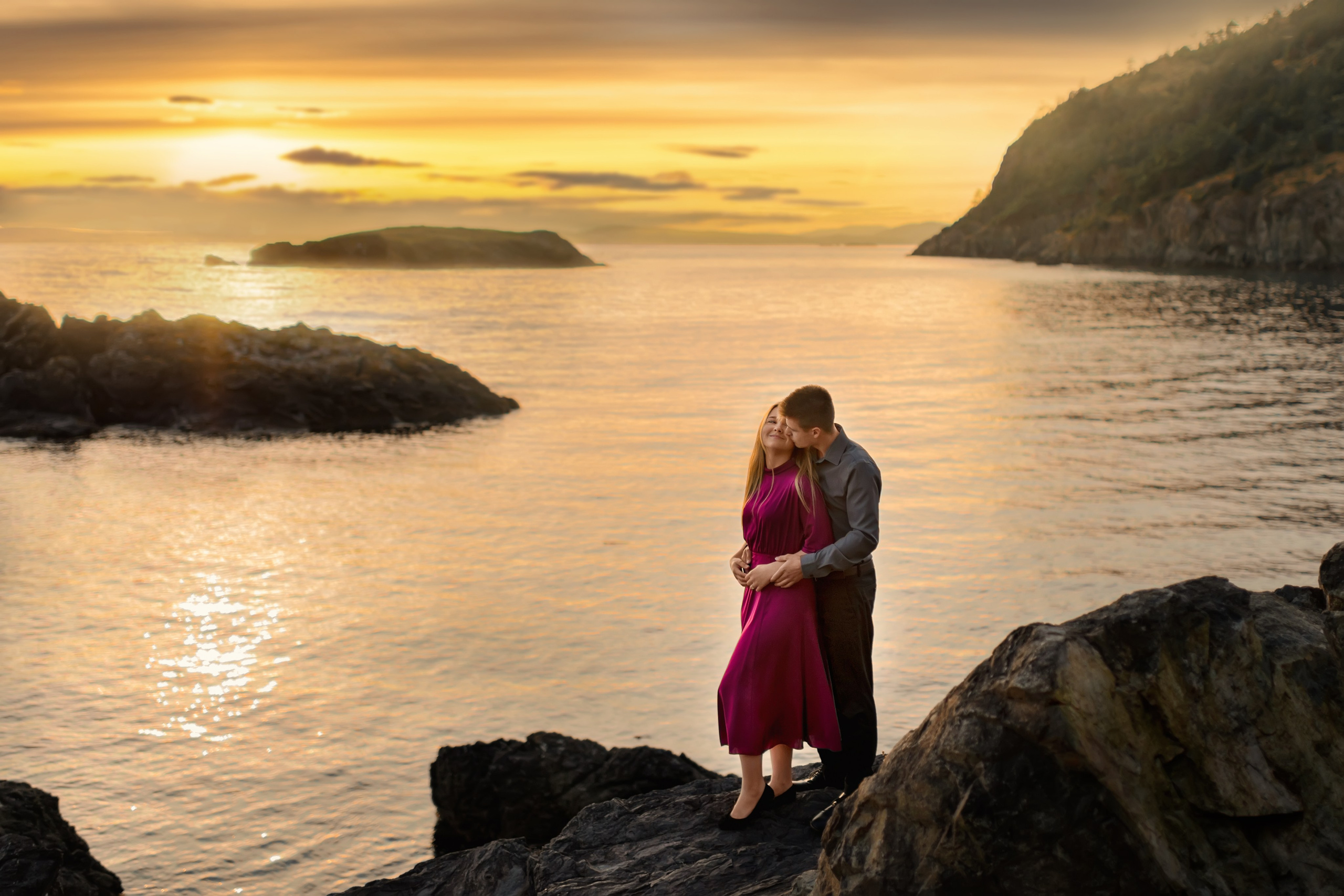 David & Nastya. Wedding & family photography in Seattle area. Helen Michelle photographer