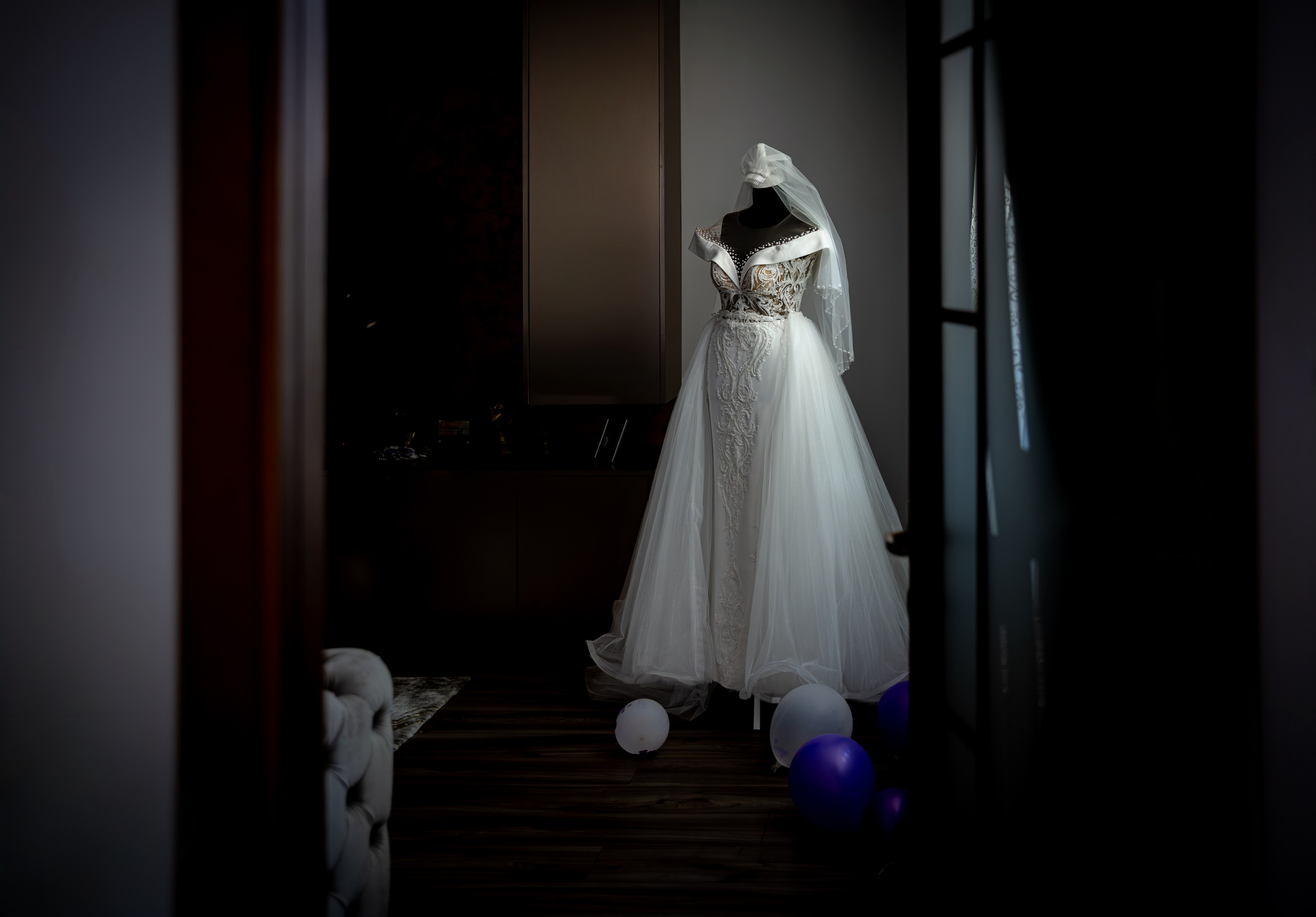 Dorina & Denis. Cadre de catifea