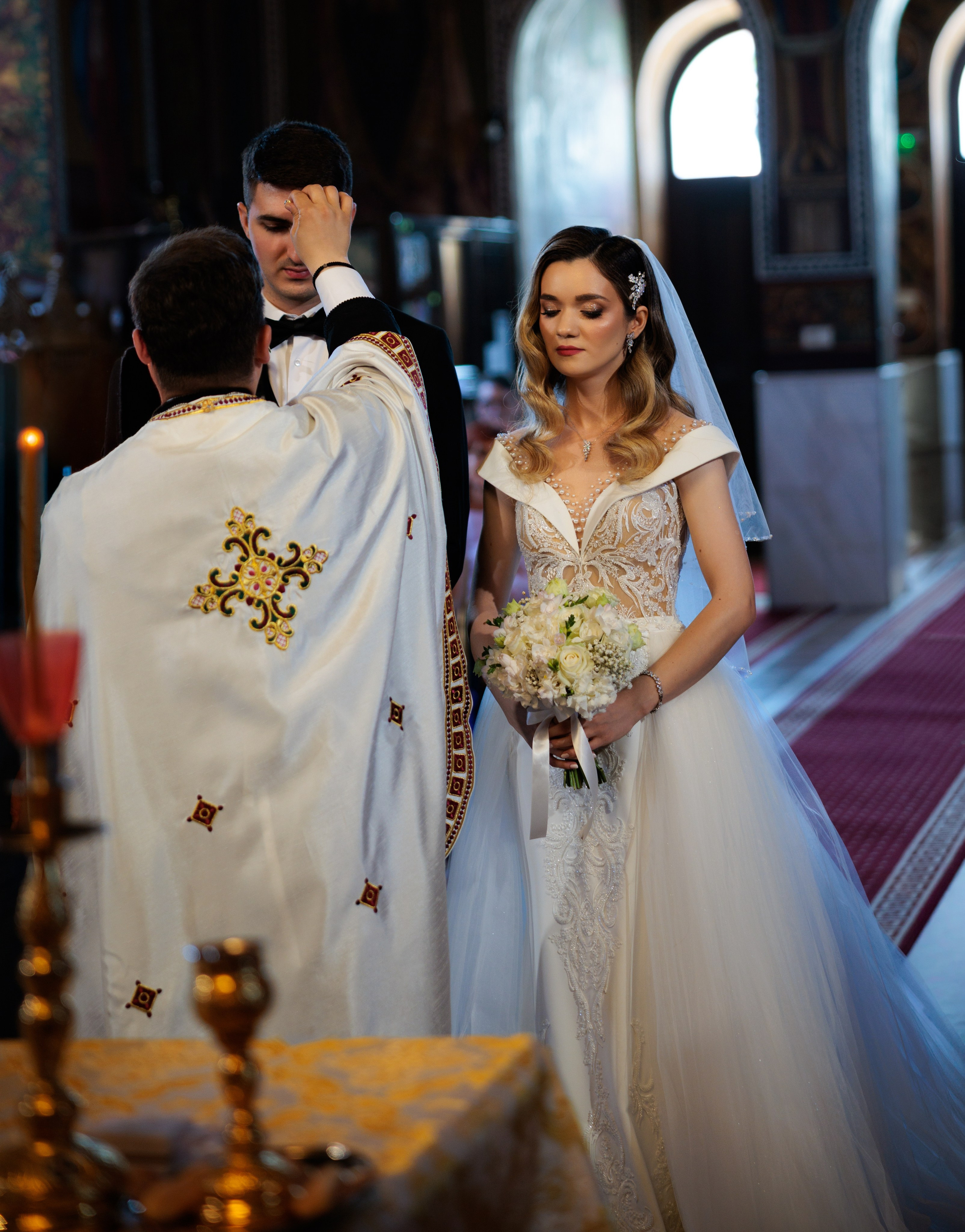 Dorina & Denis. Cadre de catifea