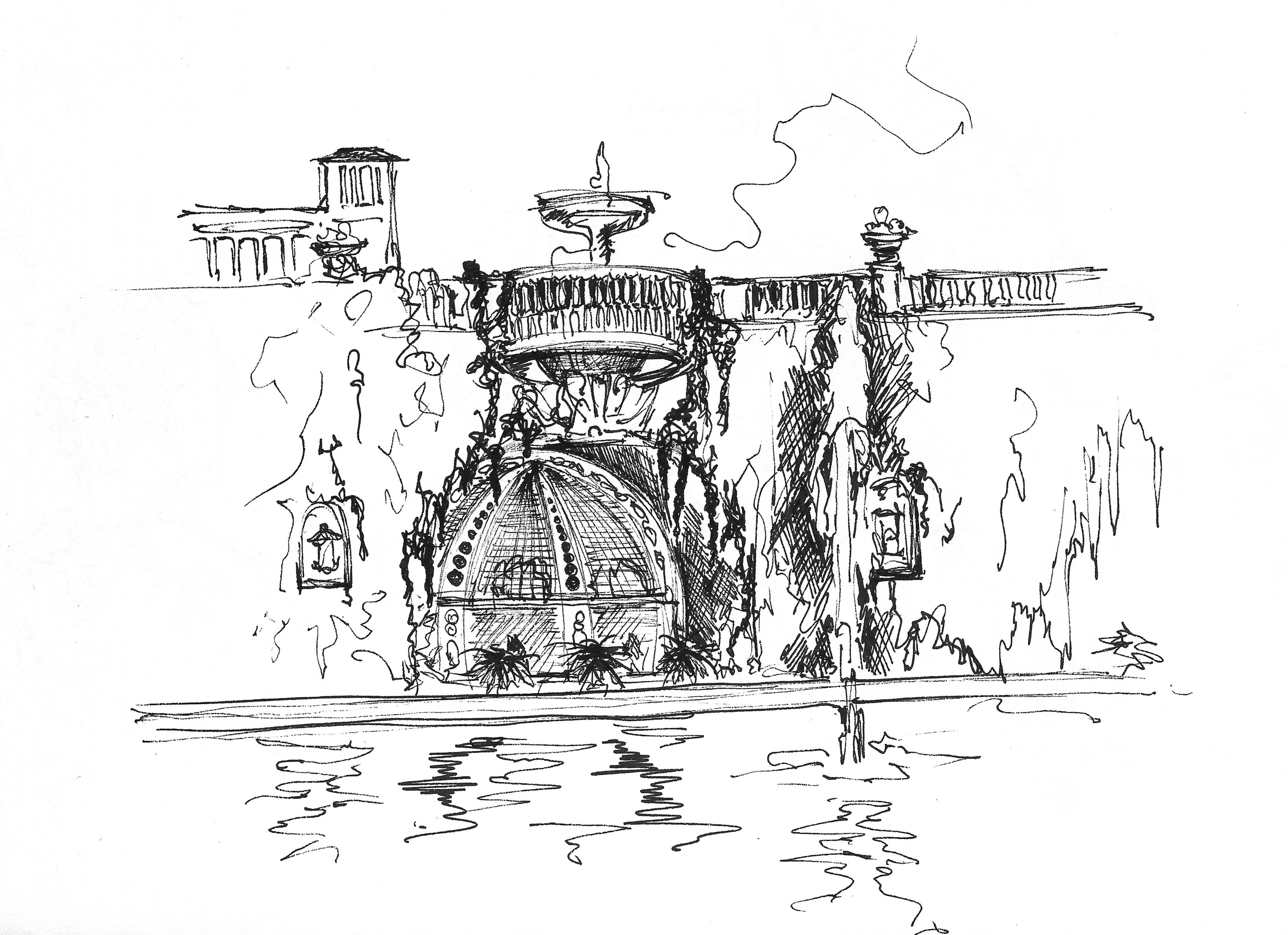 Urban views. Angelina Sorokopud. Artist in Strasbourg