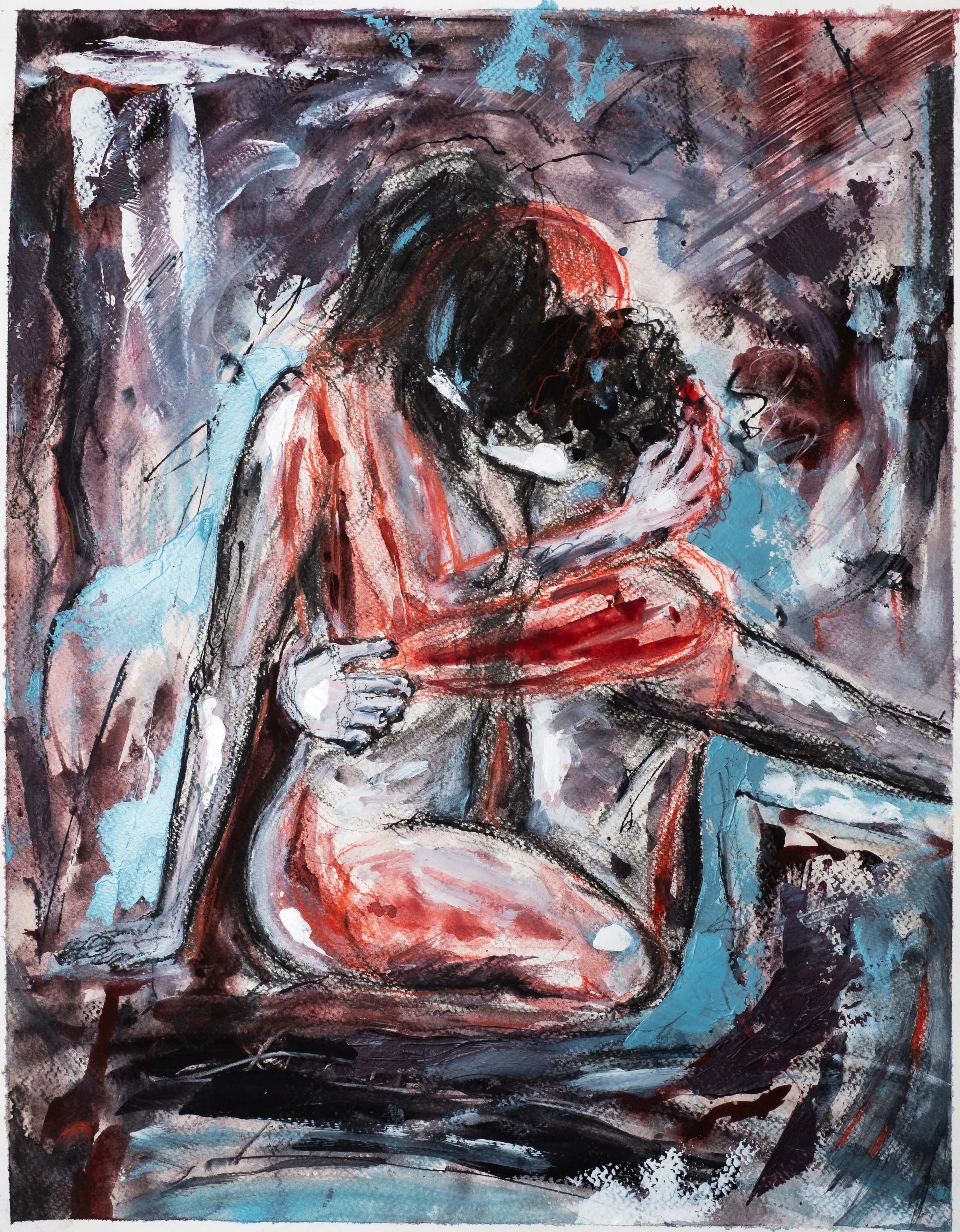 Abstraction. Angelina Sorokopud. Artist in Strasbourg