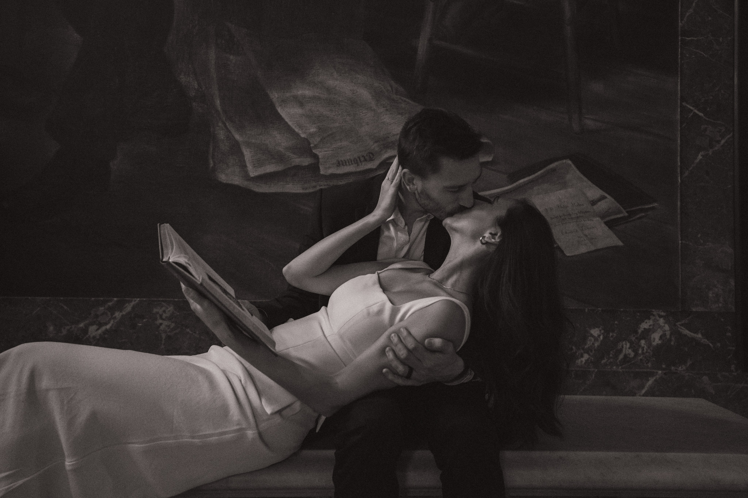 Library love story. New York + destination photographer