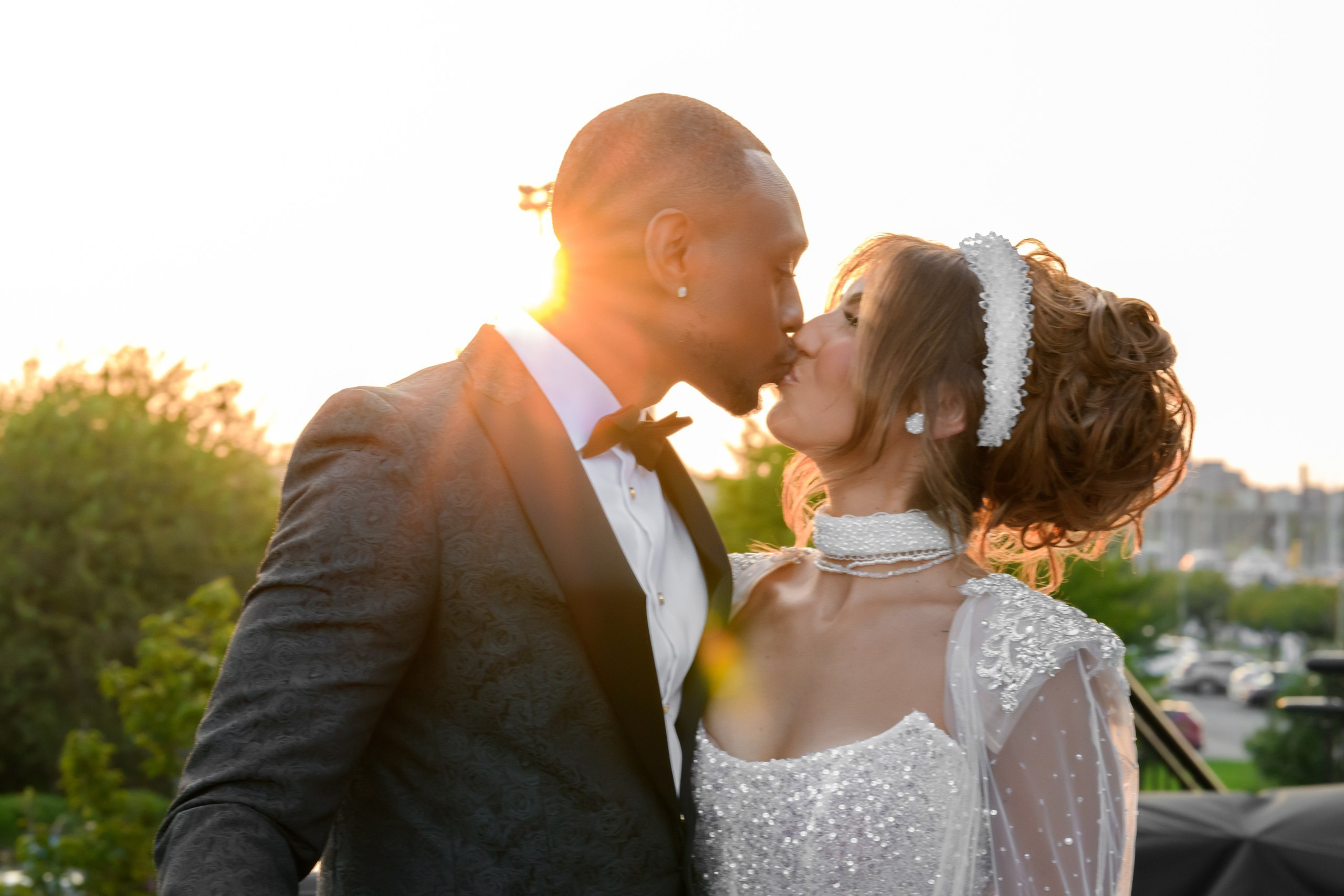 Briana & Kefim, Maritime Pars, Jersey City, NJ. Wedding Photo & Video