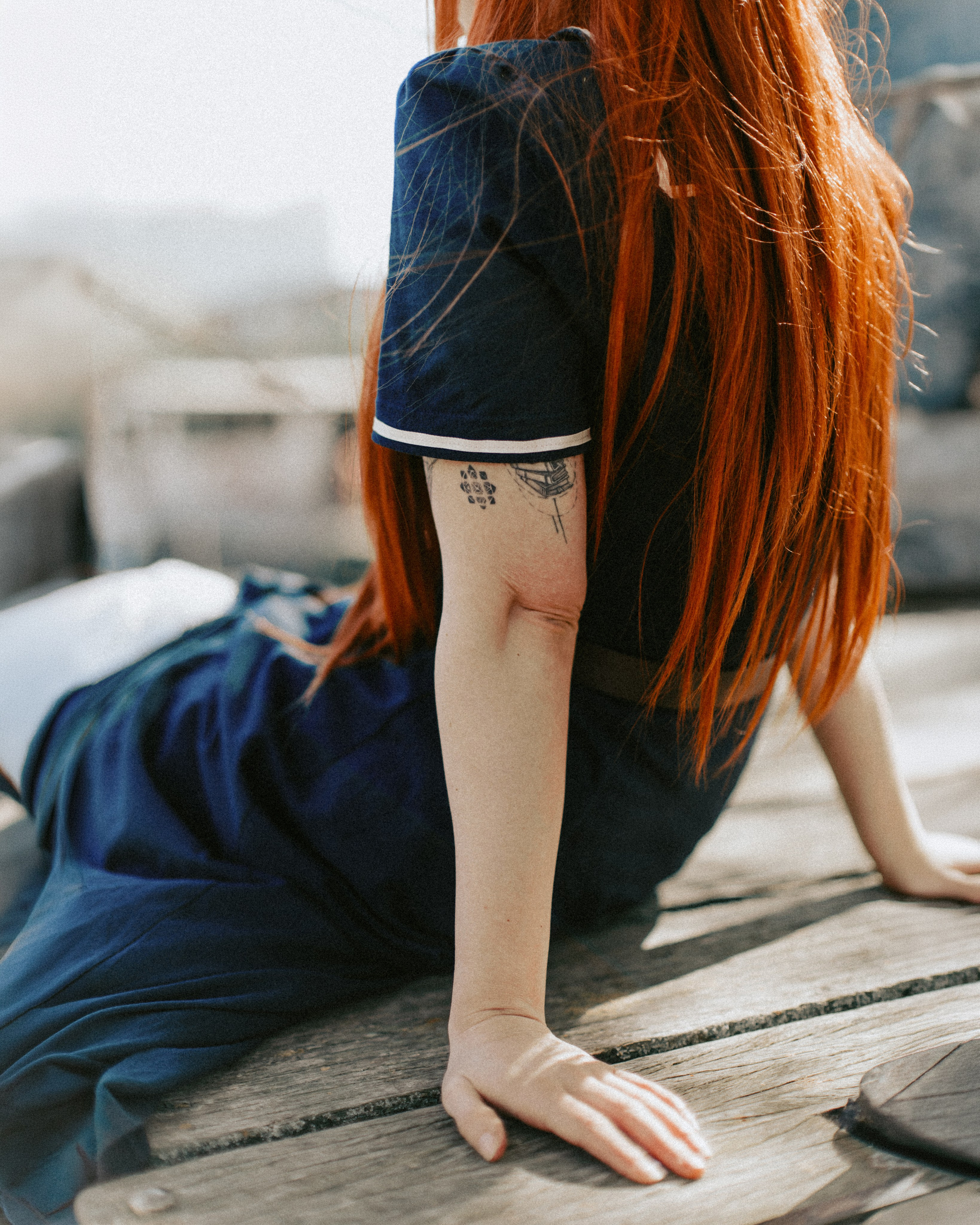 Sailor girl dreaming of adventures. Moth & Moss Photography