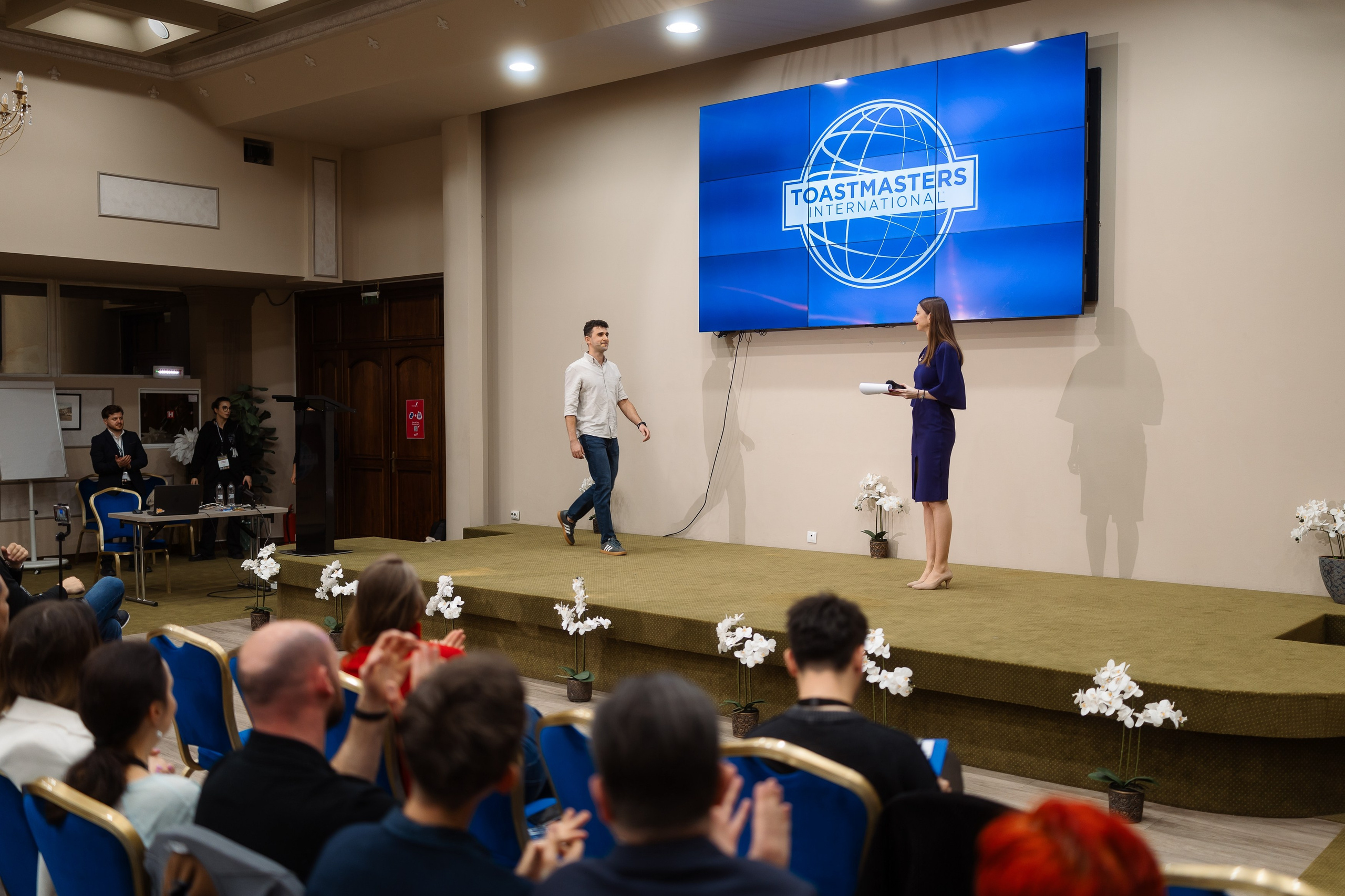 Toastmasters Conference. Marius Ciocan