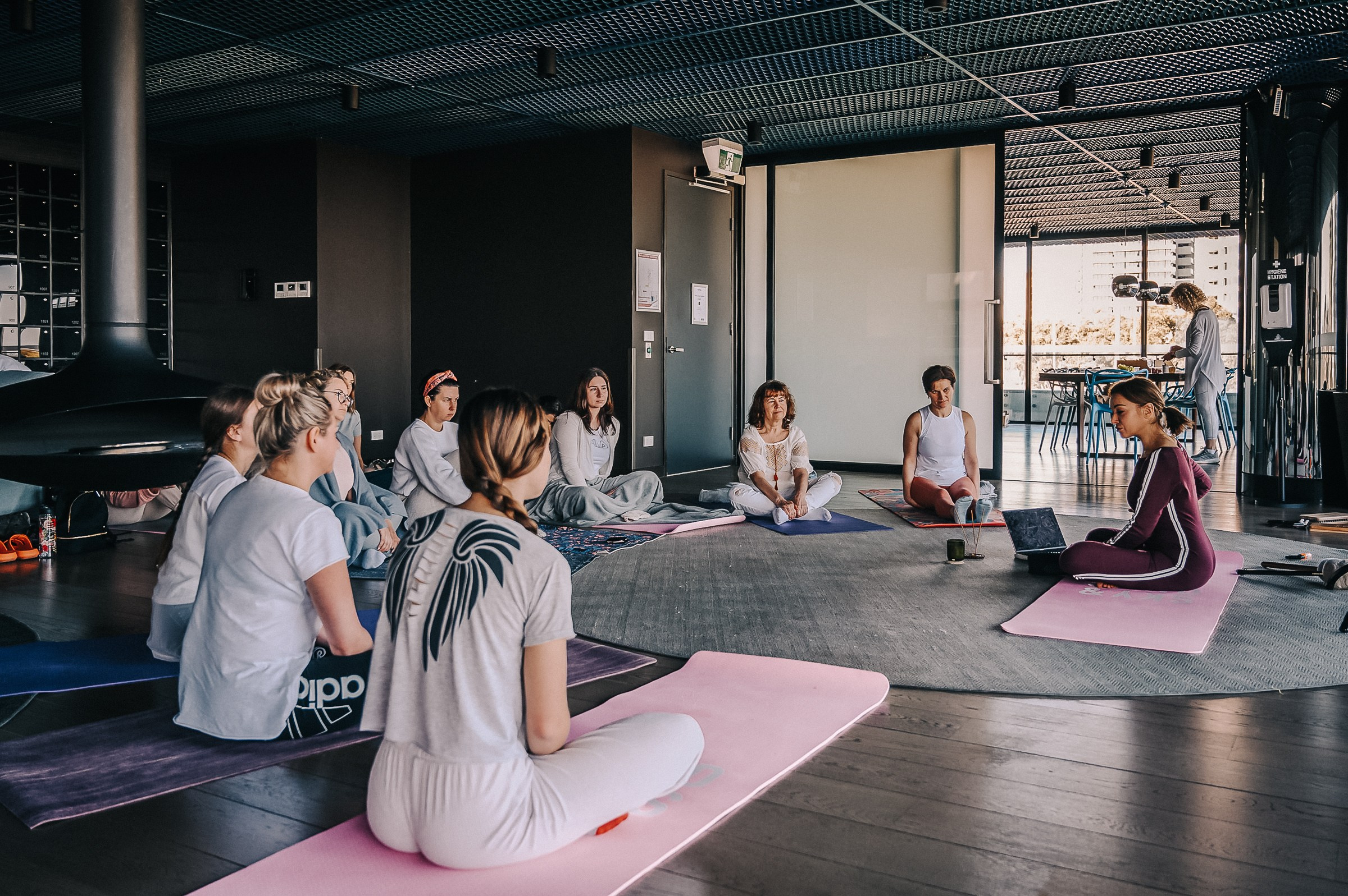 Yoga class. Natasha photo Photographer in Melbourne
