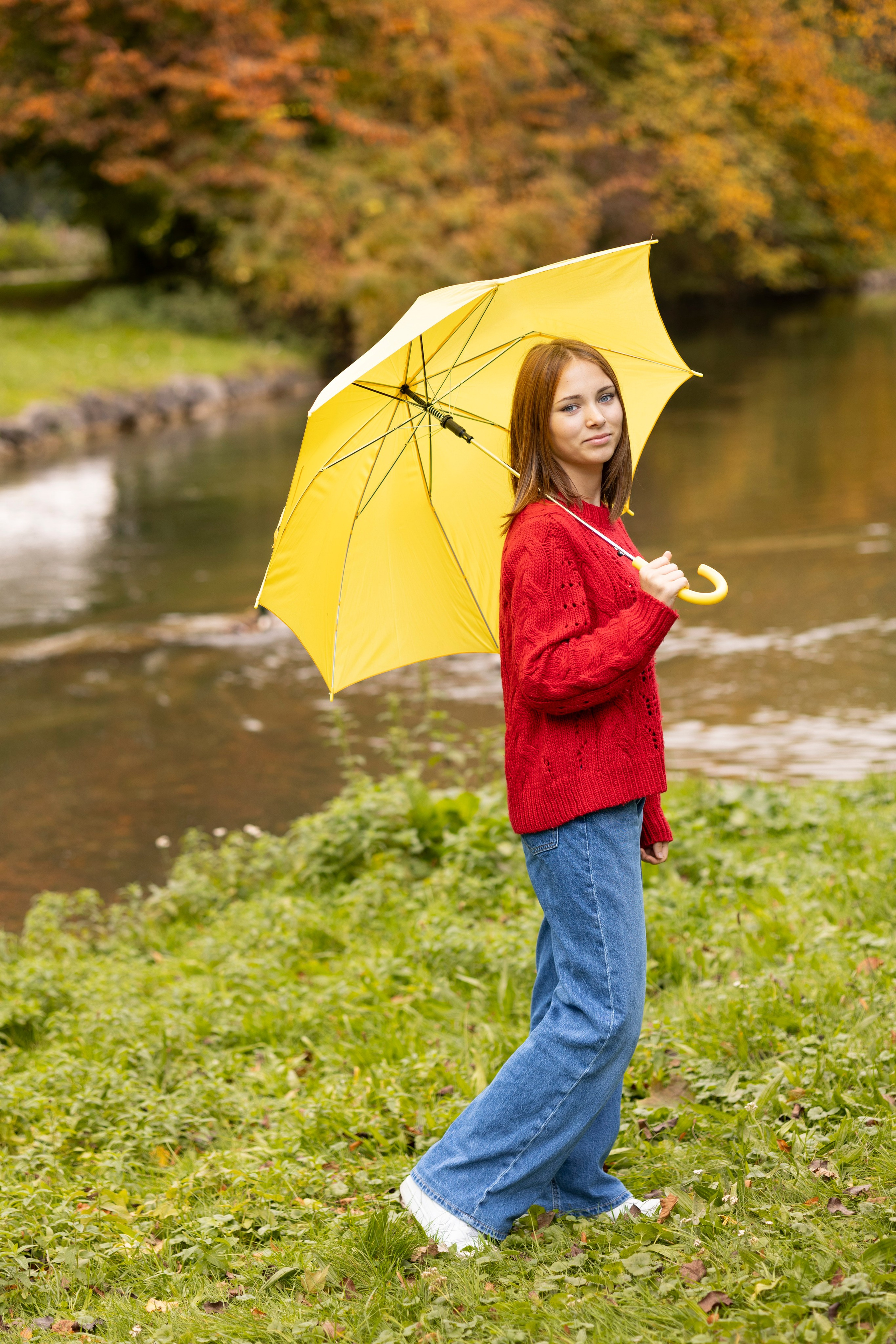 Autumn. Photographer in Munich