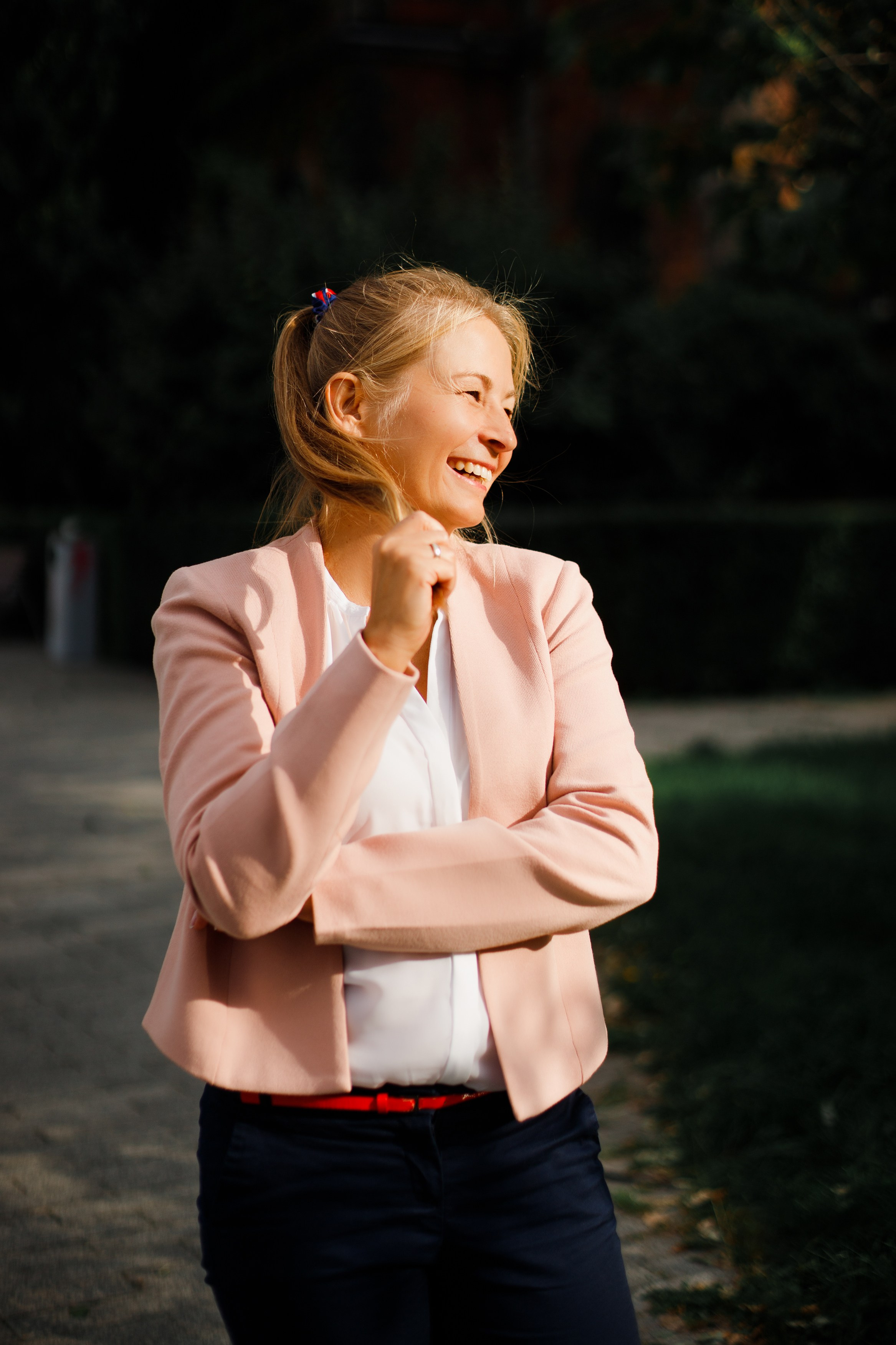 Małgorzata | business portrait. Kaja | fotograf we Wrocławiu | ludzie i psy
