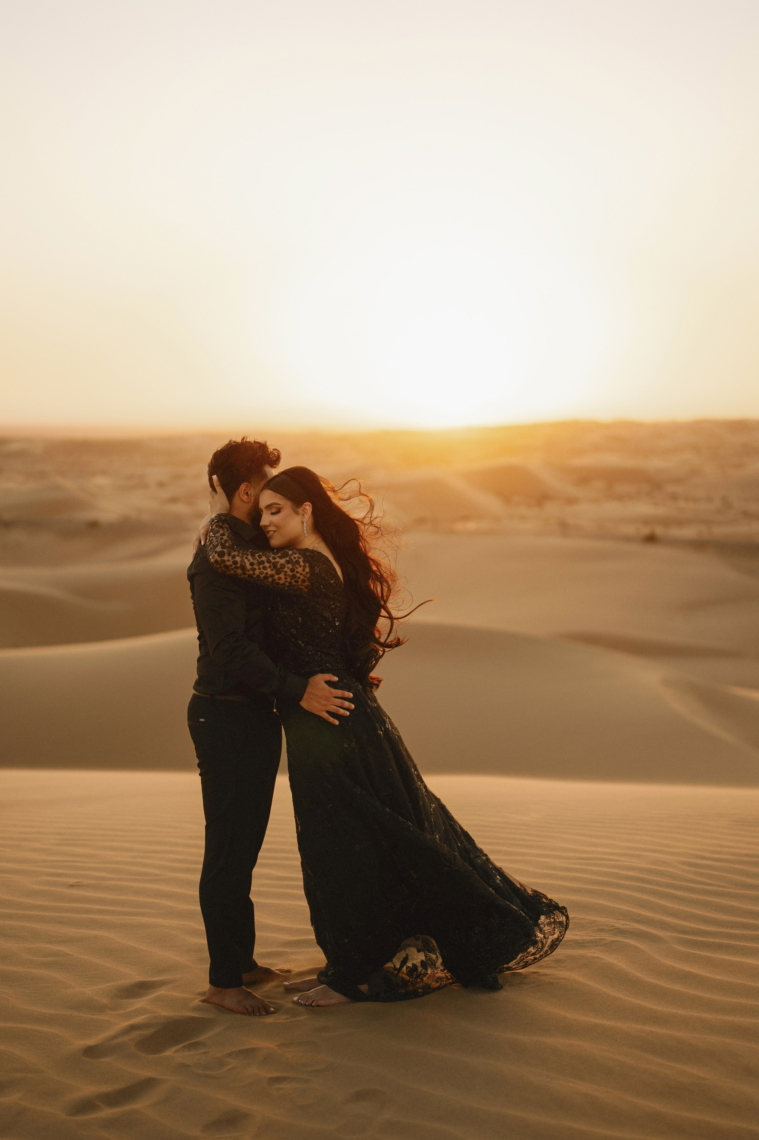 Elopement at Glamis Sand Dunes California. Wedding Photography & Videography Team in California, Los Angeles, San Francisco, San Diego and Travel