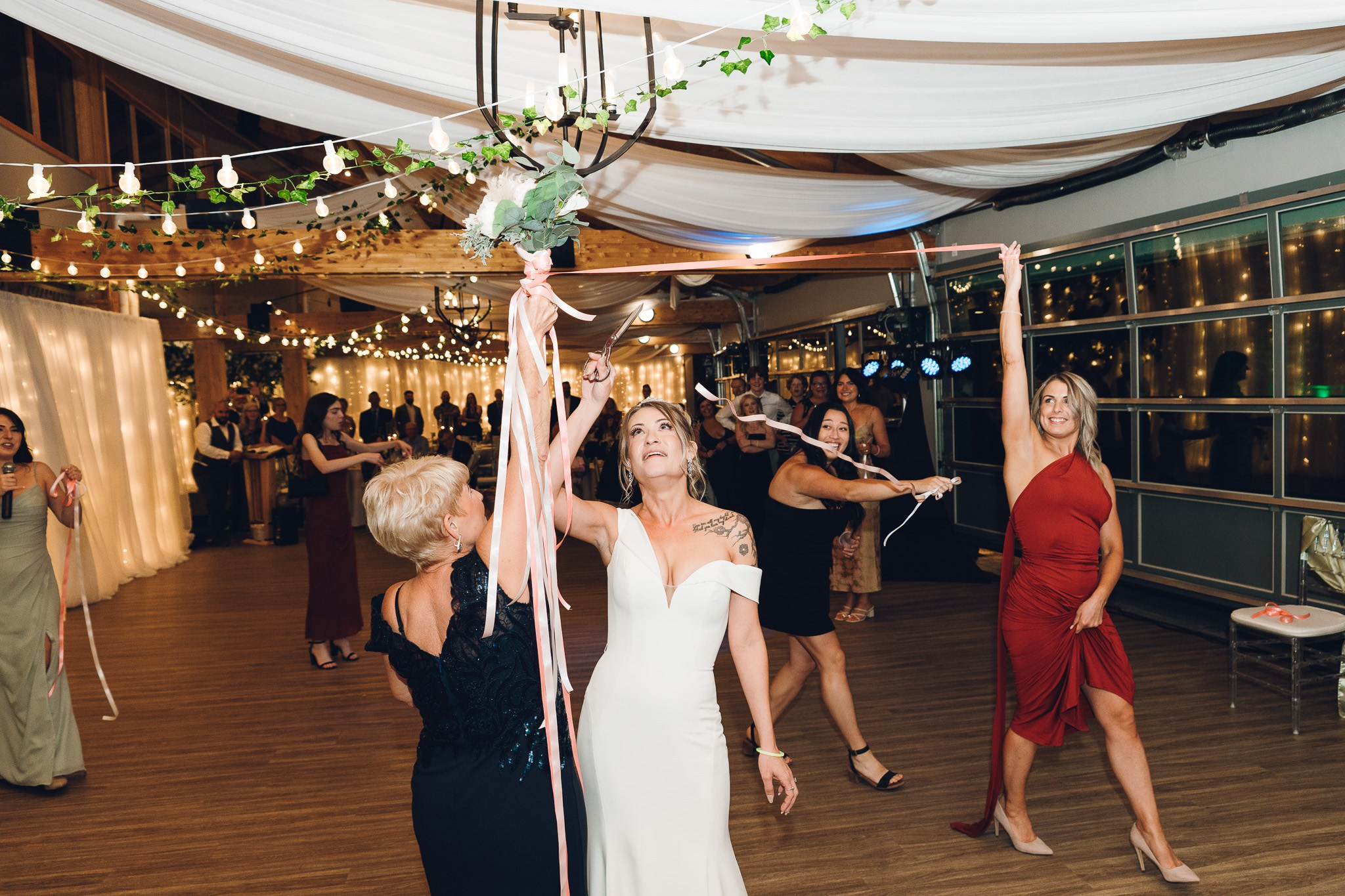 Wedding in a Bragg Creek, Alberta
