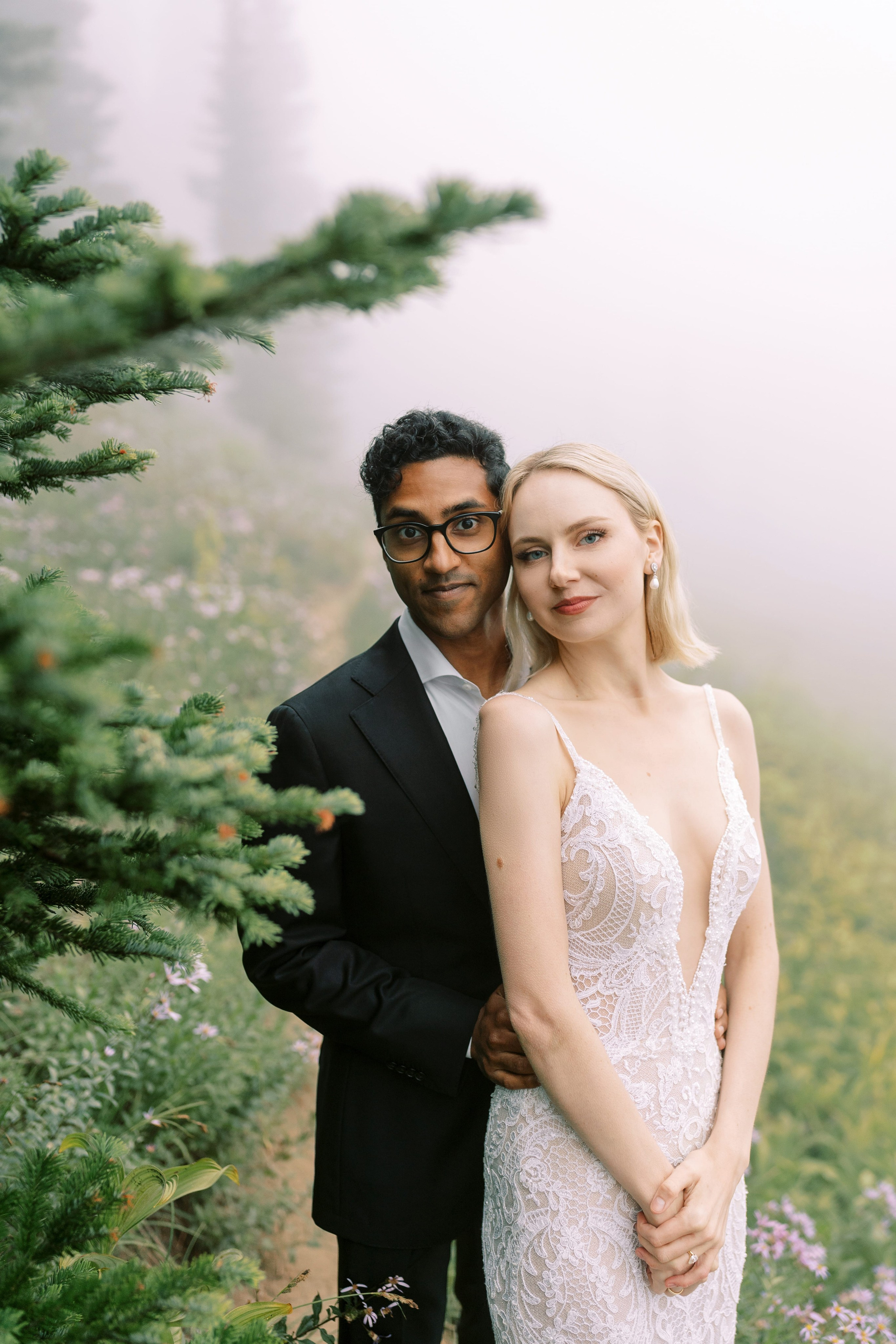 Rachel & Ryan Wedding photoshoot. August 2024. Little Tipsoo Lake, WA Day 2. EVAN ARISTOV WEDDING PHOTOGRAPHY — Seattle Wedding Photographer