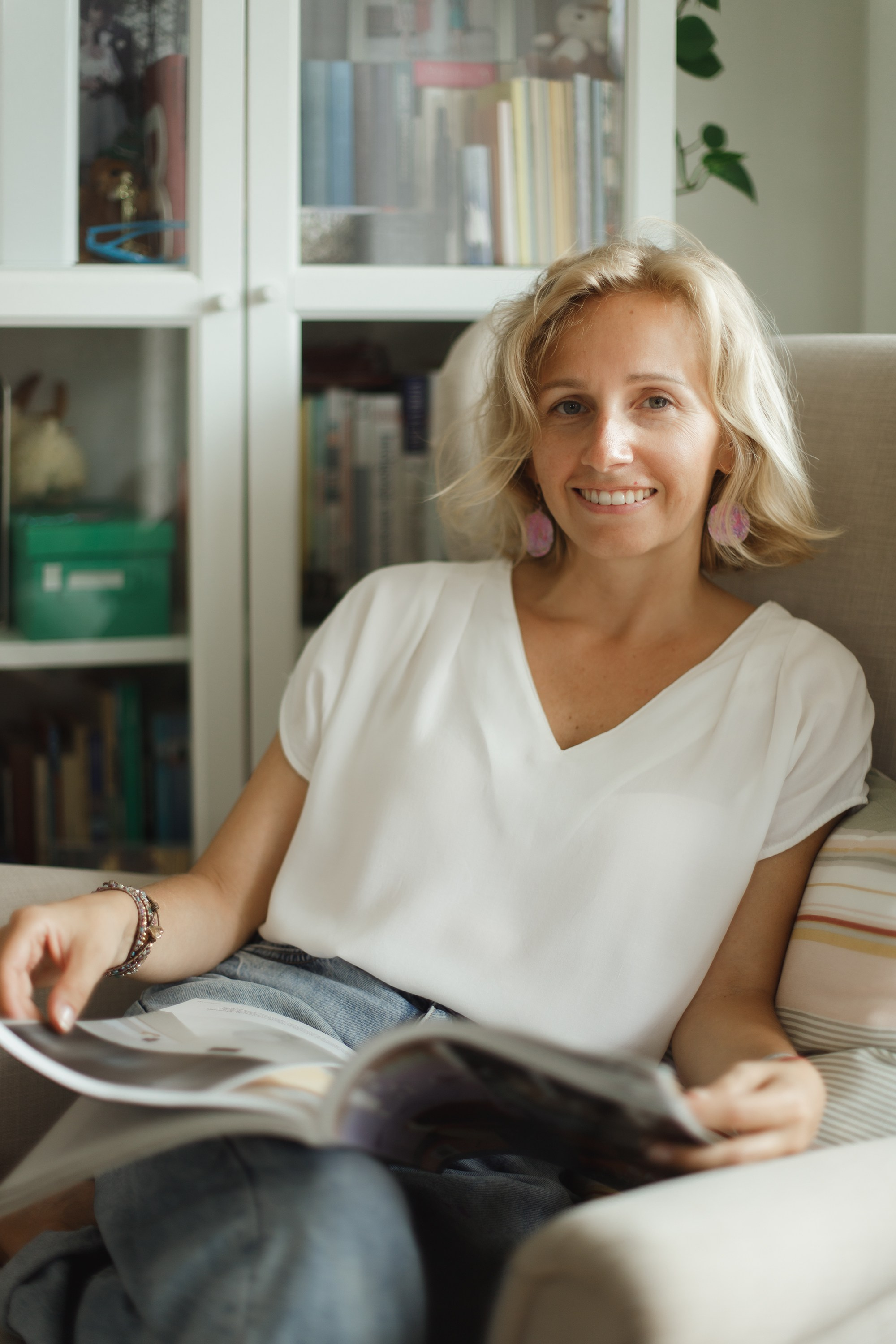 Agata | interior design. Kaja | fotograf we Wrocławiu | ludzie i psy