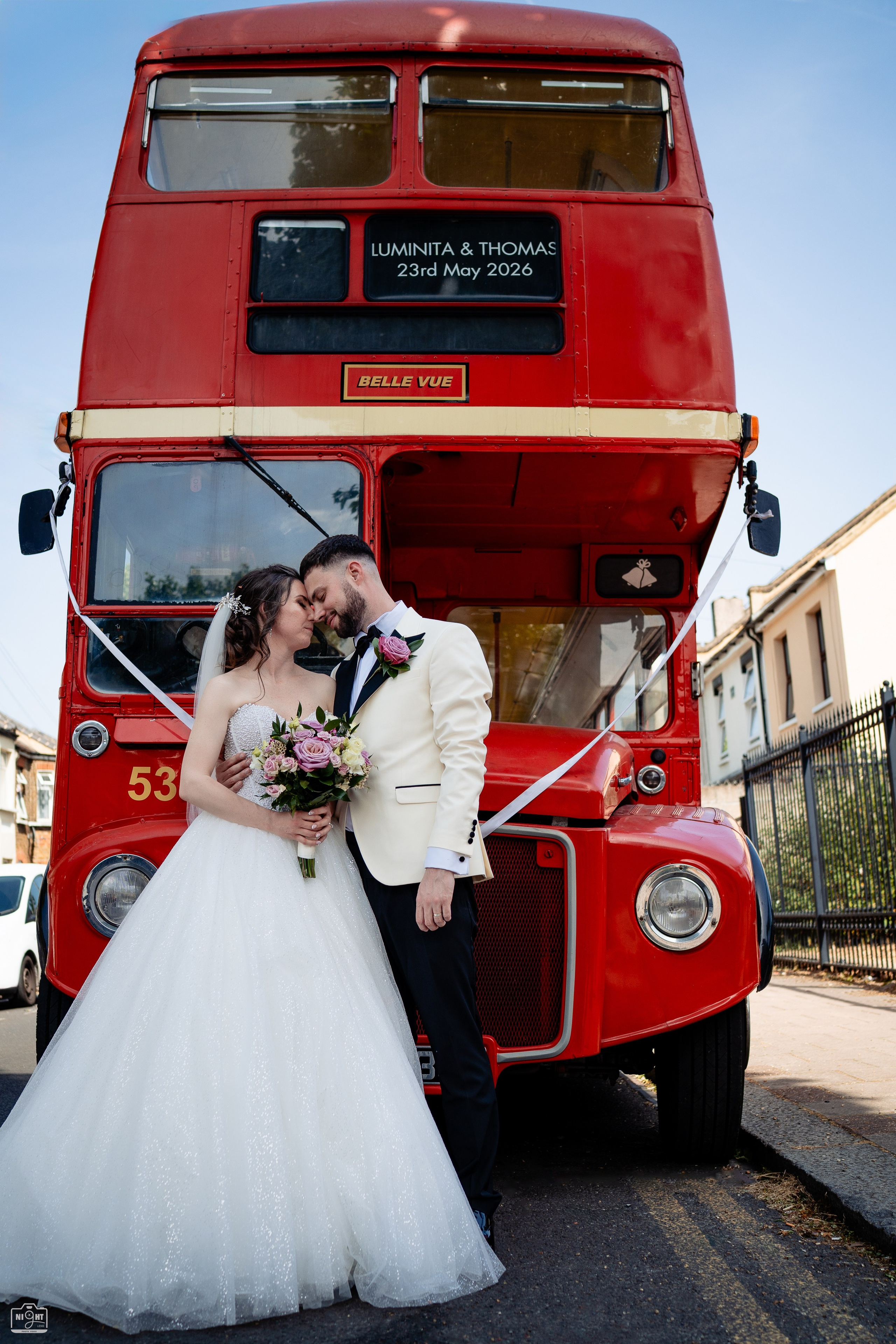 THOMAS & LUMINITA. WEDDING PHOTO & VIDEO LONDON, UK — NIGHT LENS