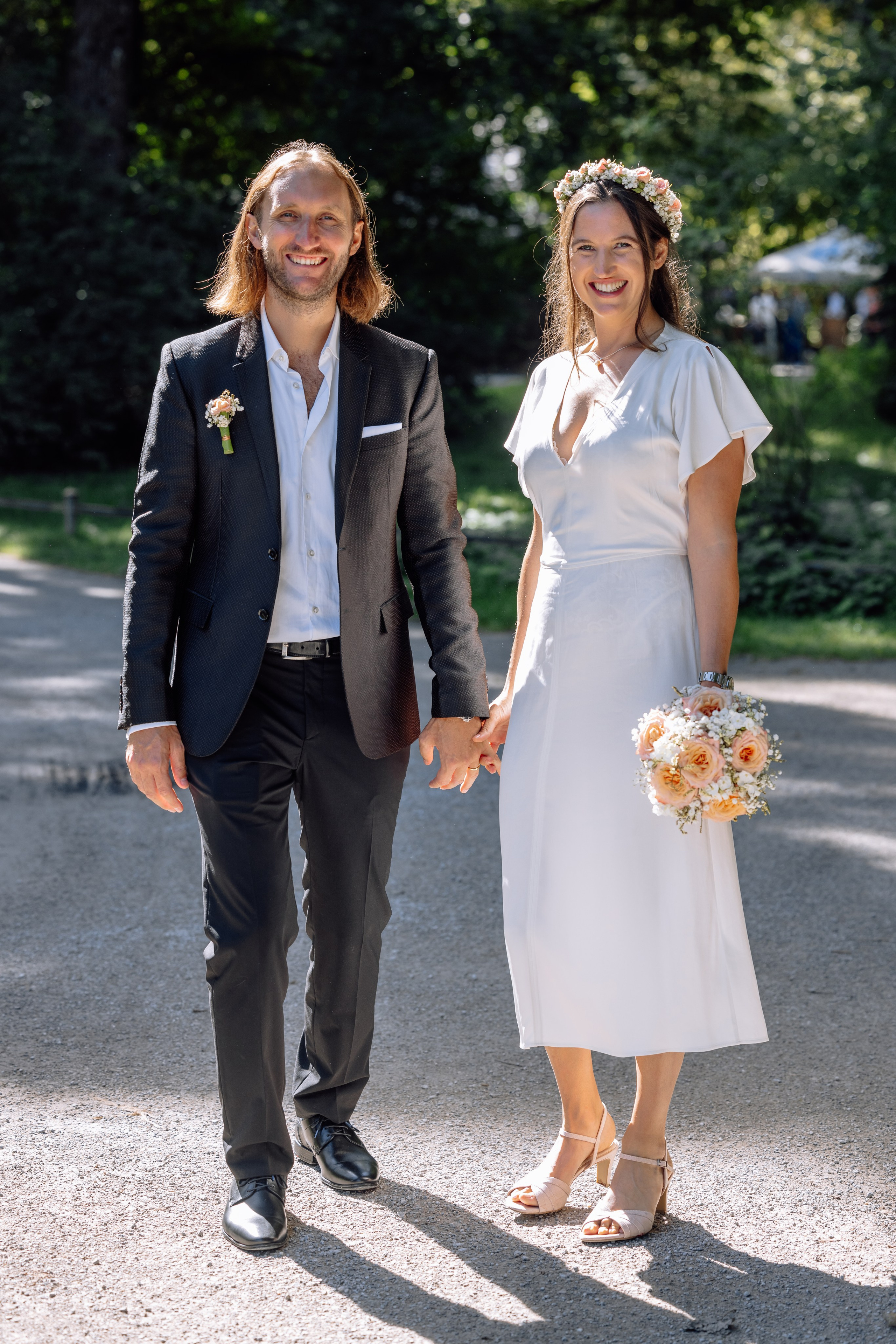 Kleine Familienhochzeit im Standesamt Mandlstrasse 14. Hochzeitsfotograf München Taufe Familienfotograf Tanja Mauke