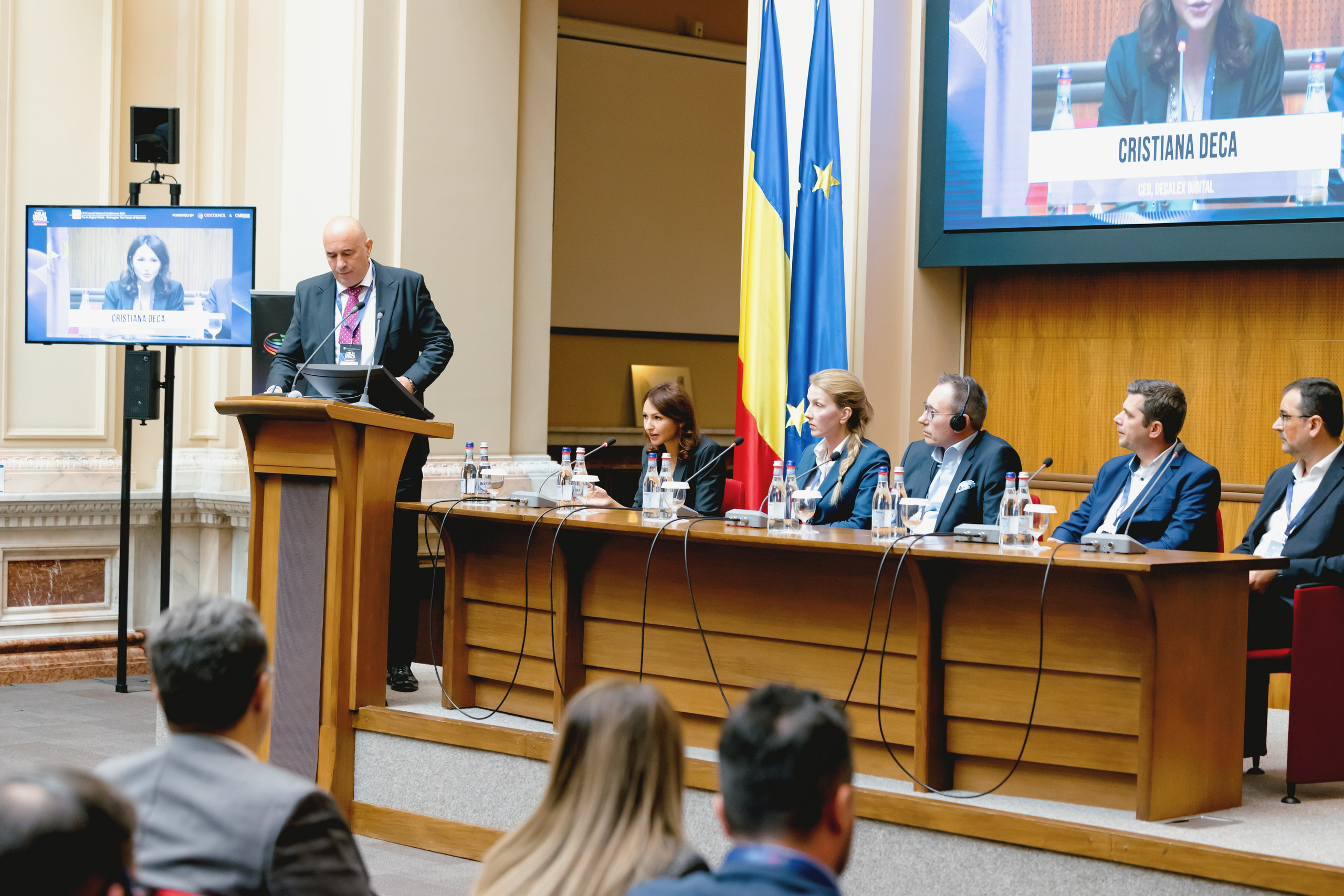 CIO Council - The AI Digital World BNR. MDimaFotoStudio. Fotograf de nuntă, evenimente private și de familie
