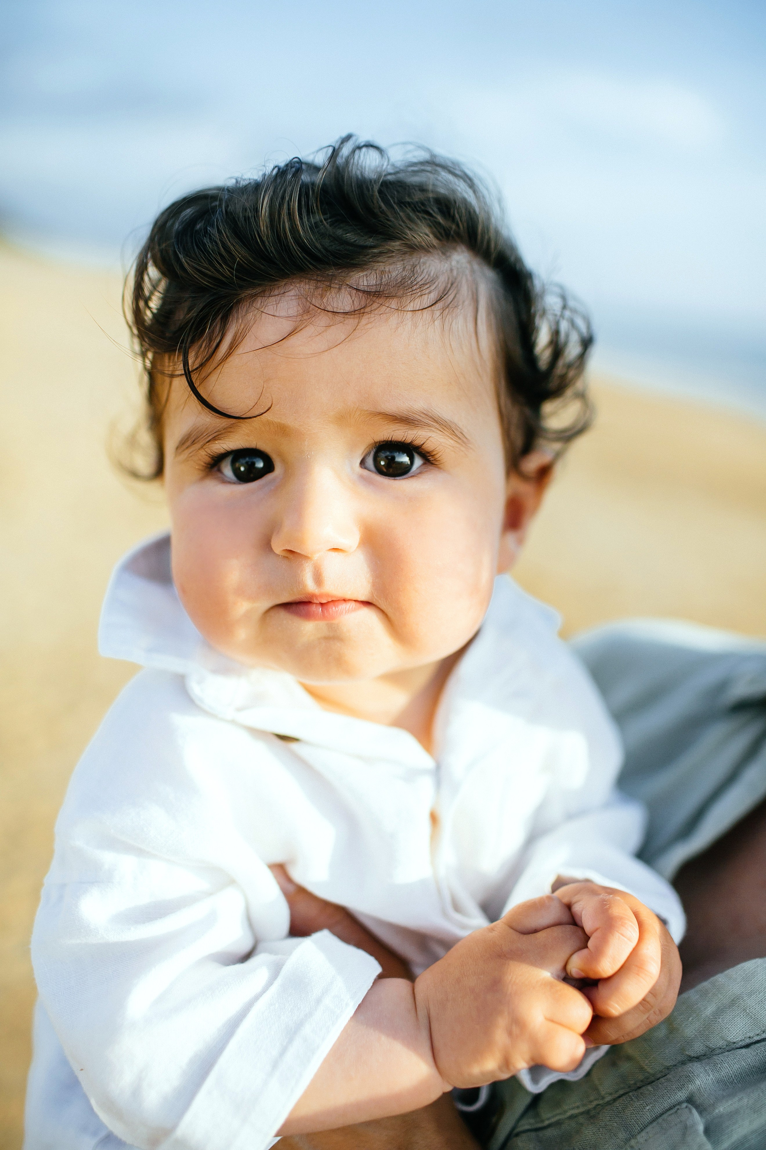 Studentim beach / Eithan 9 month. Family photographer in Israel