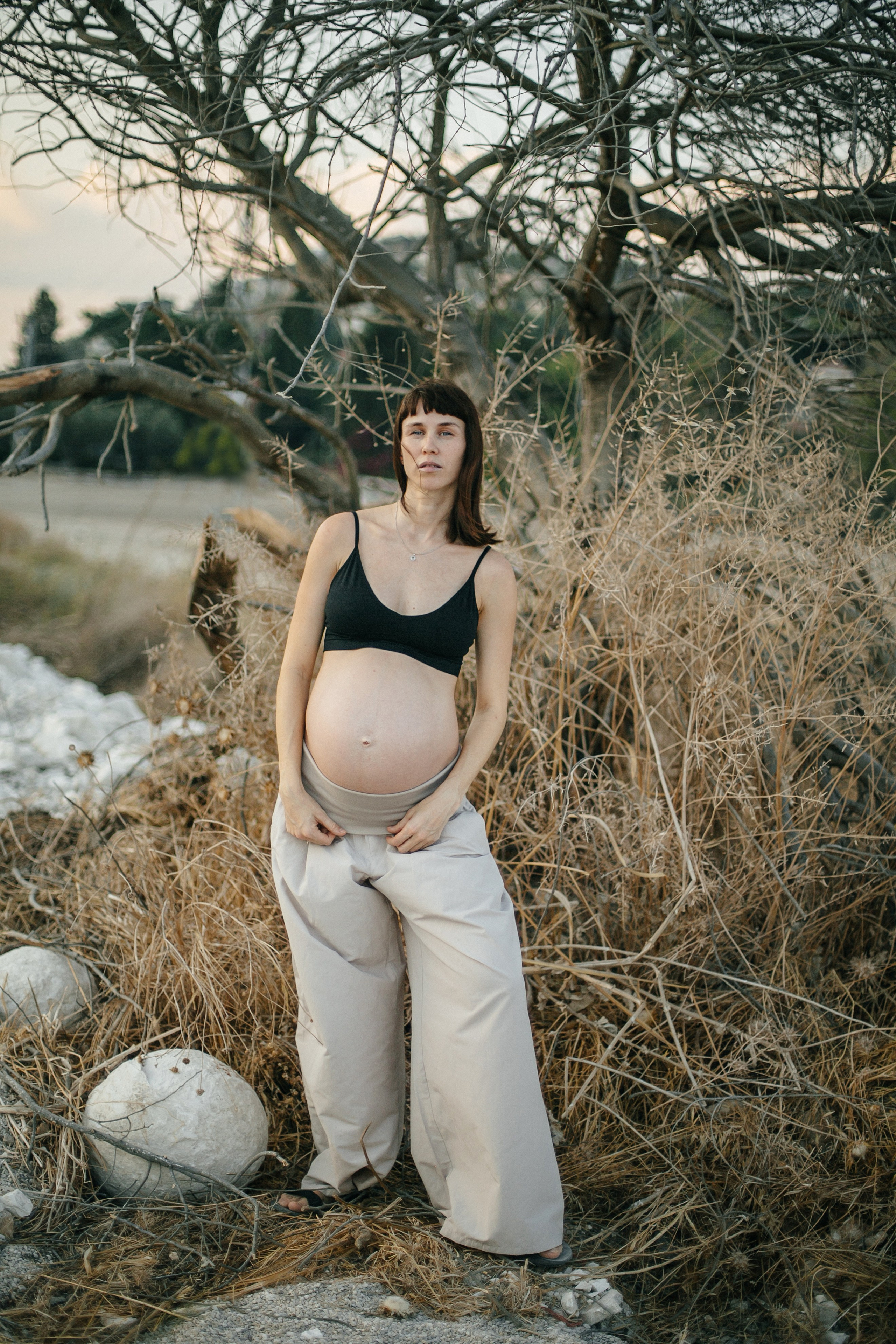 Kiryat Tivon field. Family photographer in Israel
