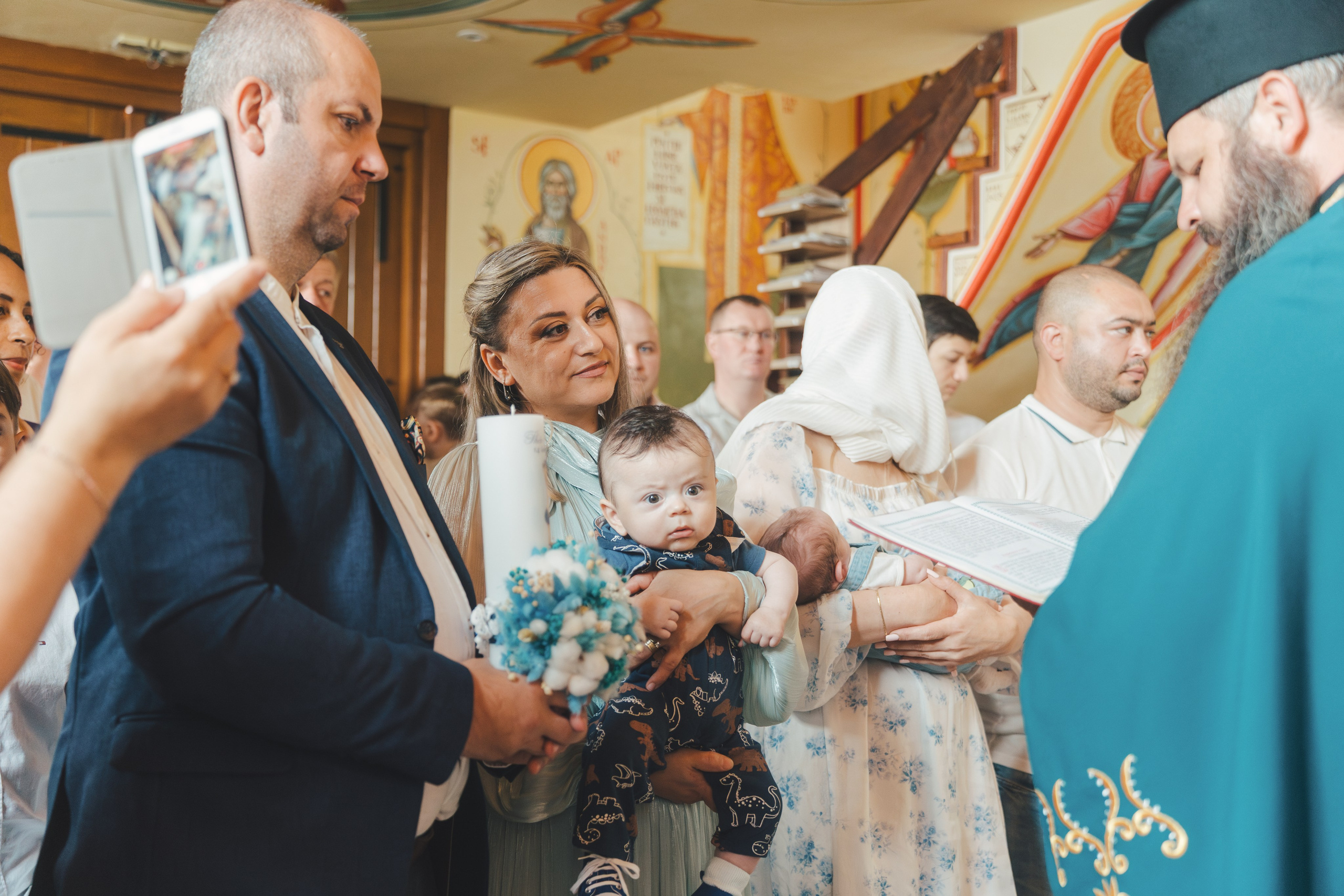 Théo Andrei`s Christening