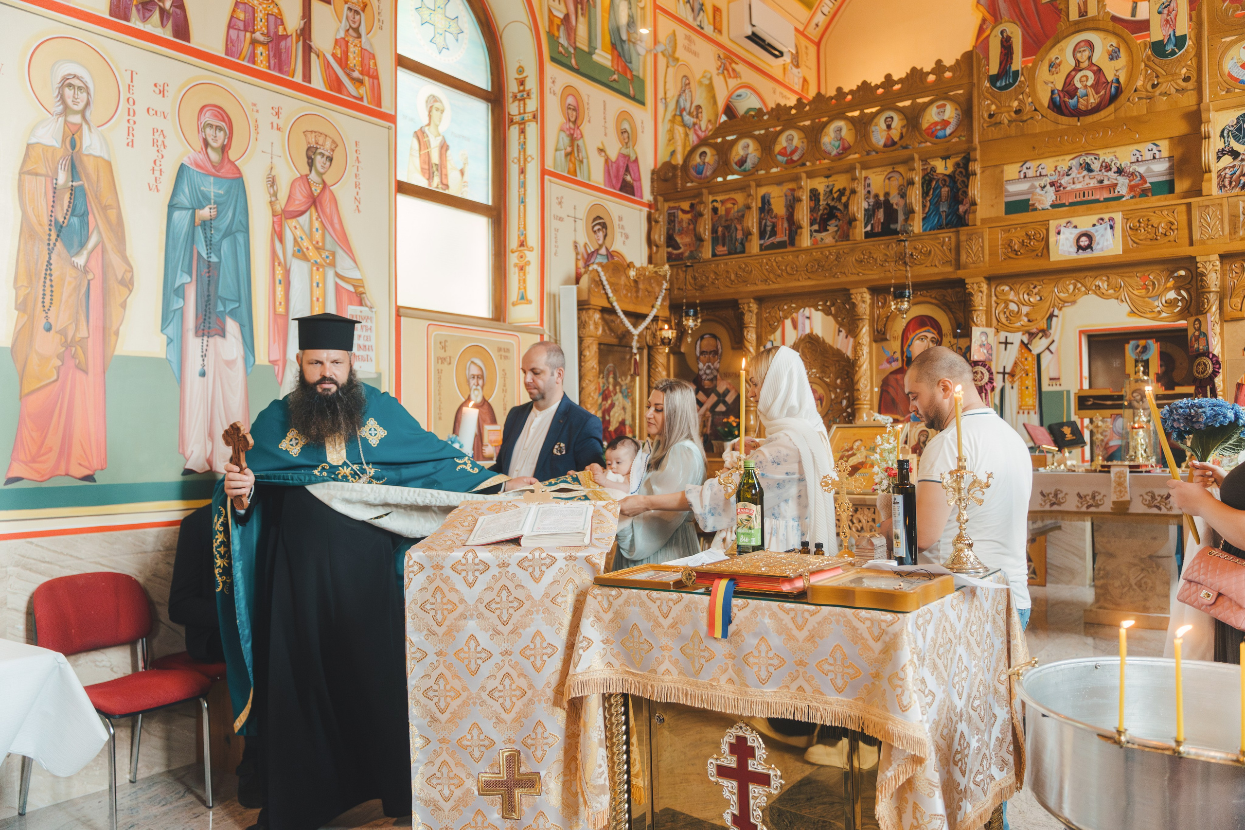 Théo Andrei`s Christening