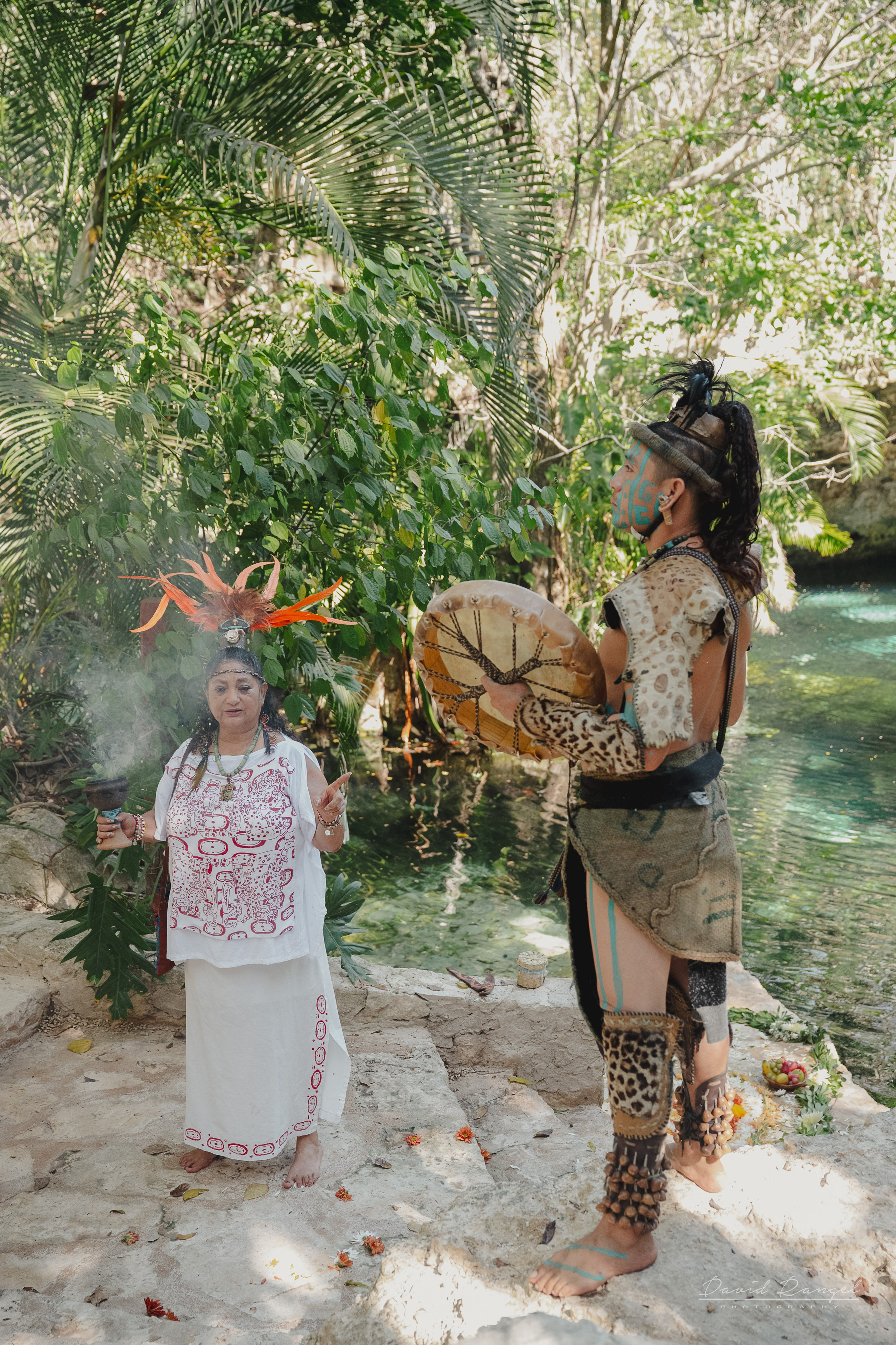 Vanessa and Alejandro´s Mayan Wedding at Kantunchi Park. Destination wedding photographer based in Cancun and Riviera Maya with service worldwide