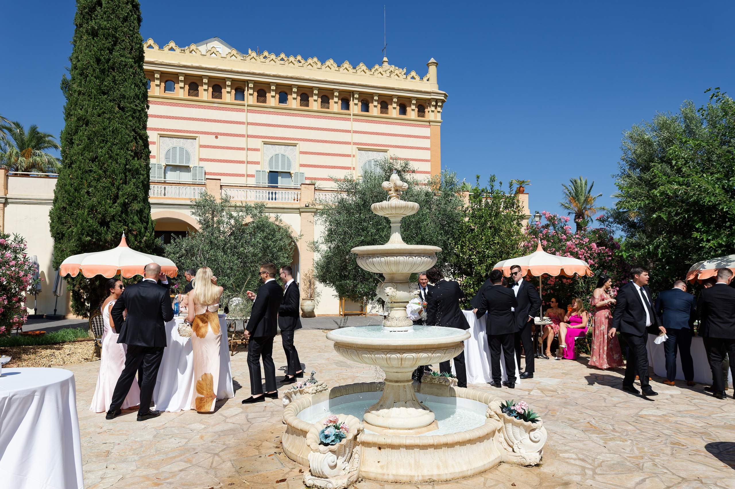 Wedding of Gracie & Joe at Gran Villa Rosa, Barcelona