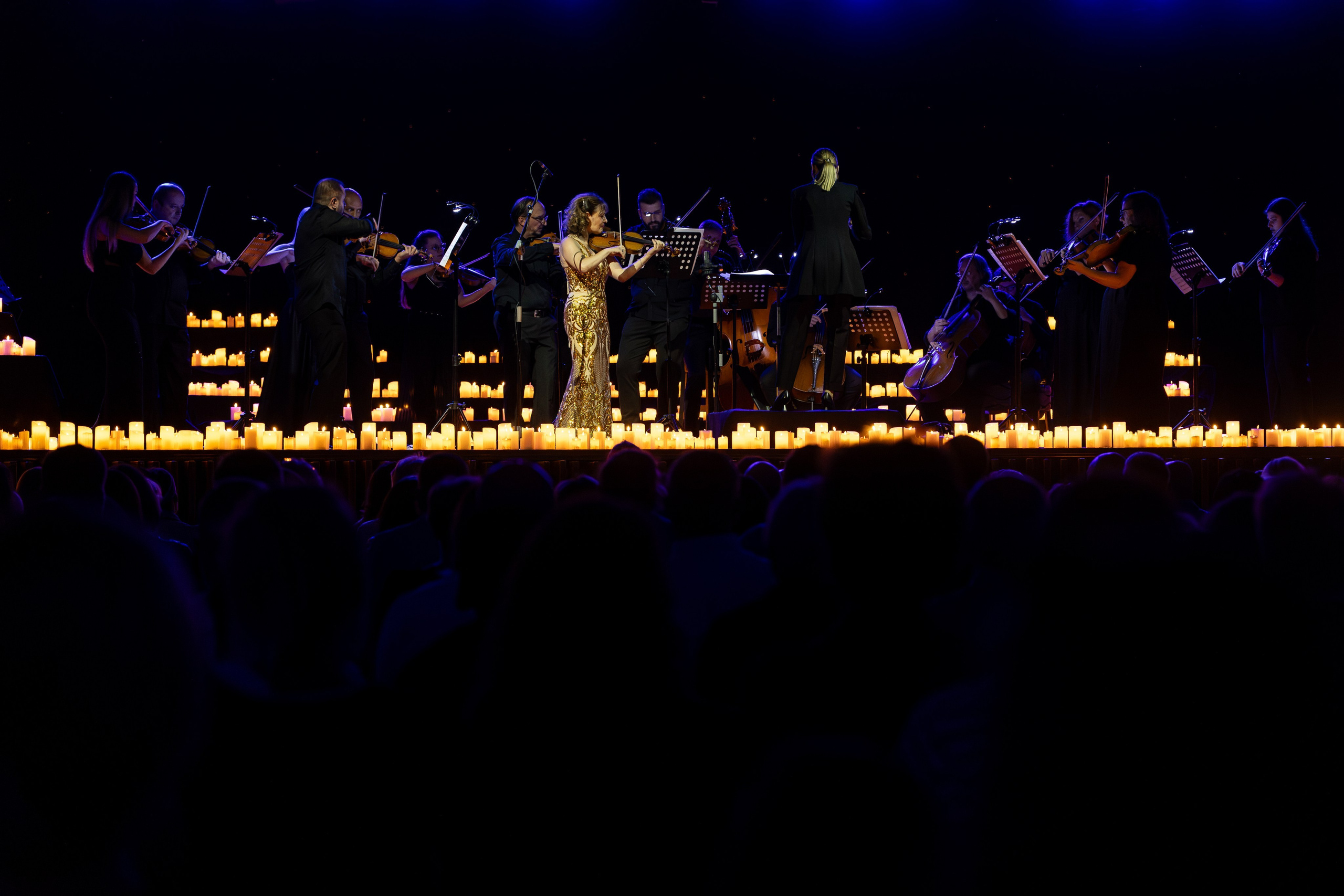 Candlelight Concert Sarajevo is a photography series by photographer Namir Čomaga, presenting the atmosphere of classical music performed in an intimate candlelit setting through concert and event photography.The photographs were created in Sarajevo, Bosnia and Herzegovina, documenting a live classical music performance surrounded by hundreds of candles, capturing musicians, orchestral performance and the unique ambiance of a candlelight concert.This gallery is part of the author's photography portfolio, focusing on Sarajevo photography, Bosnia and Herzegovina photography, concert photography, event photography and classical music performance photography.