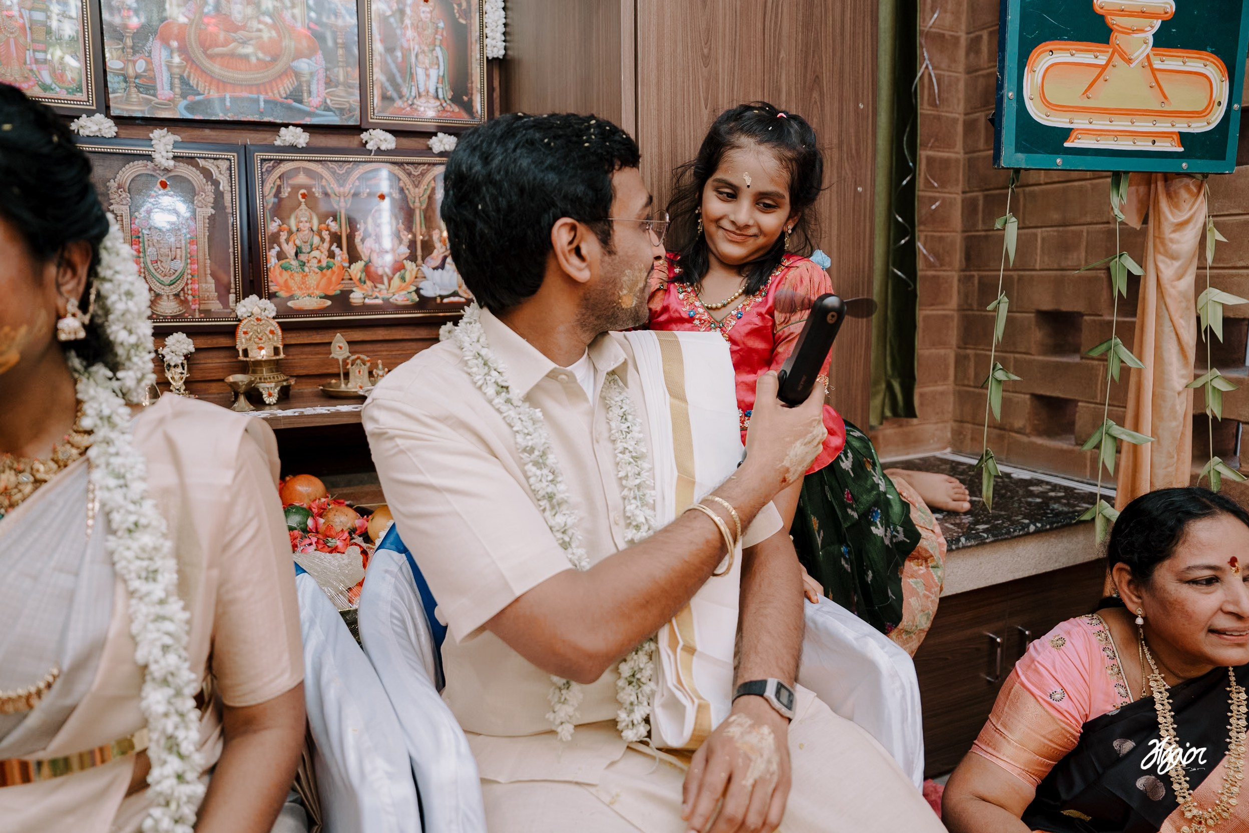 Wedding documentary photography in Pondicherry. Agam Vizha