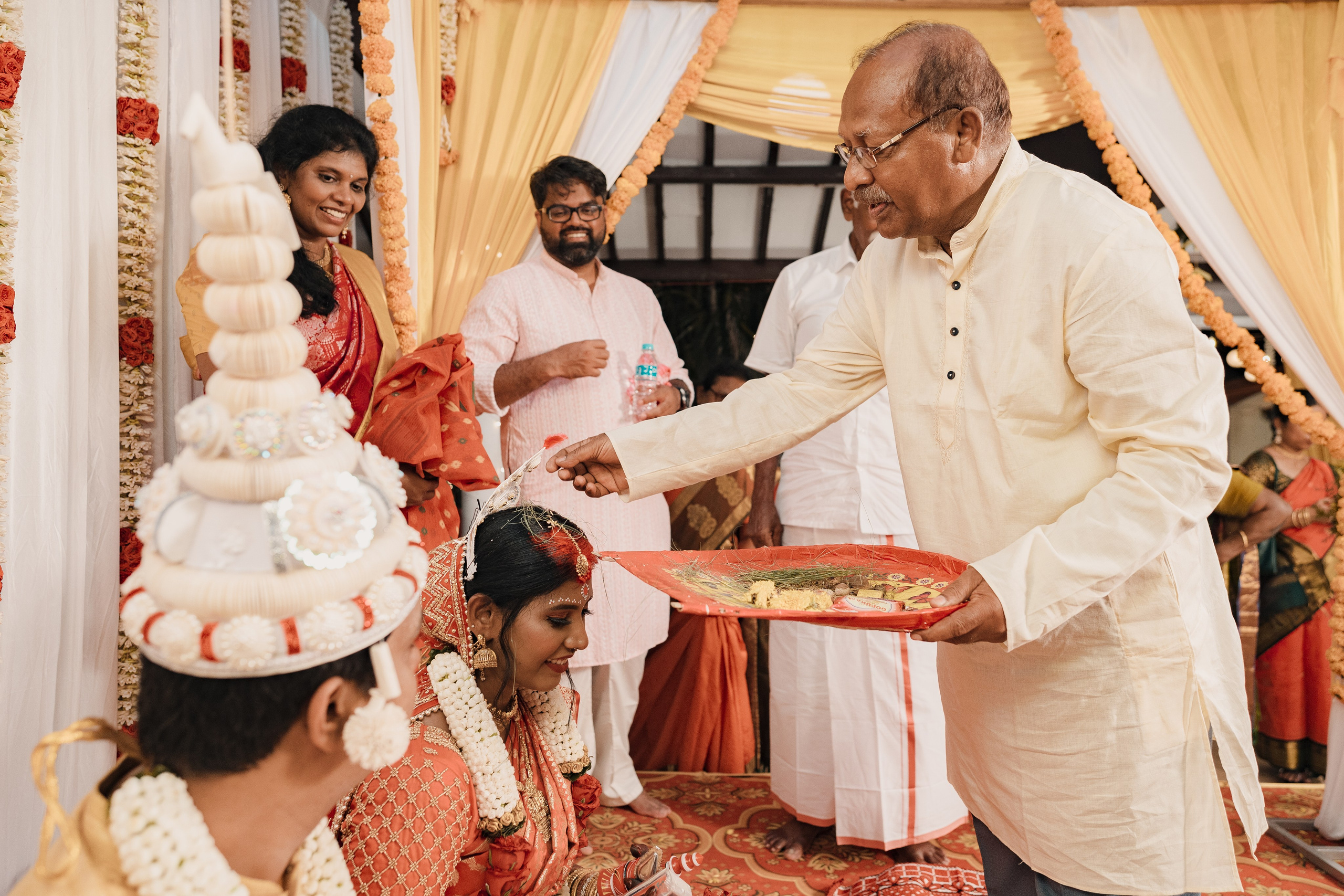 Sagaya & Rakesh. Agam Vizha