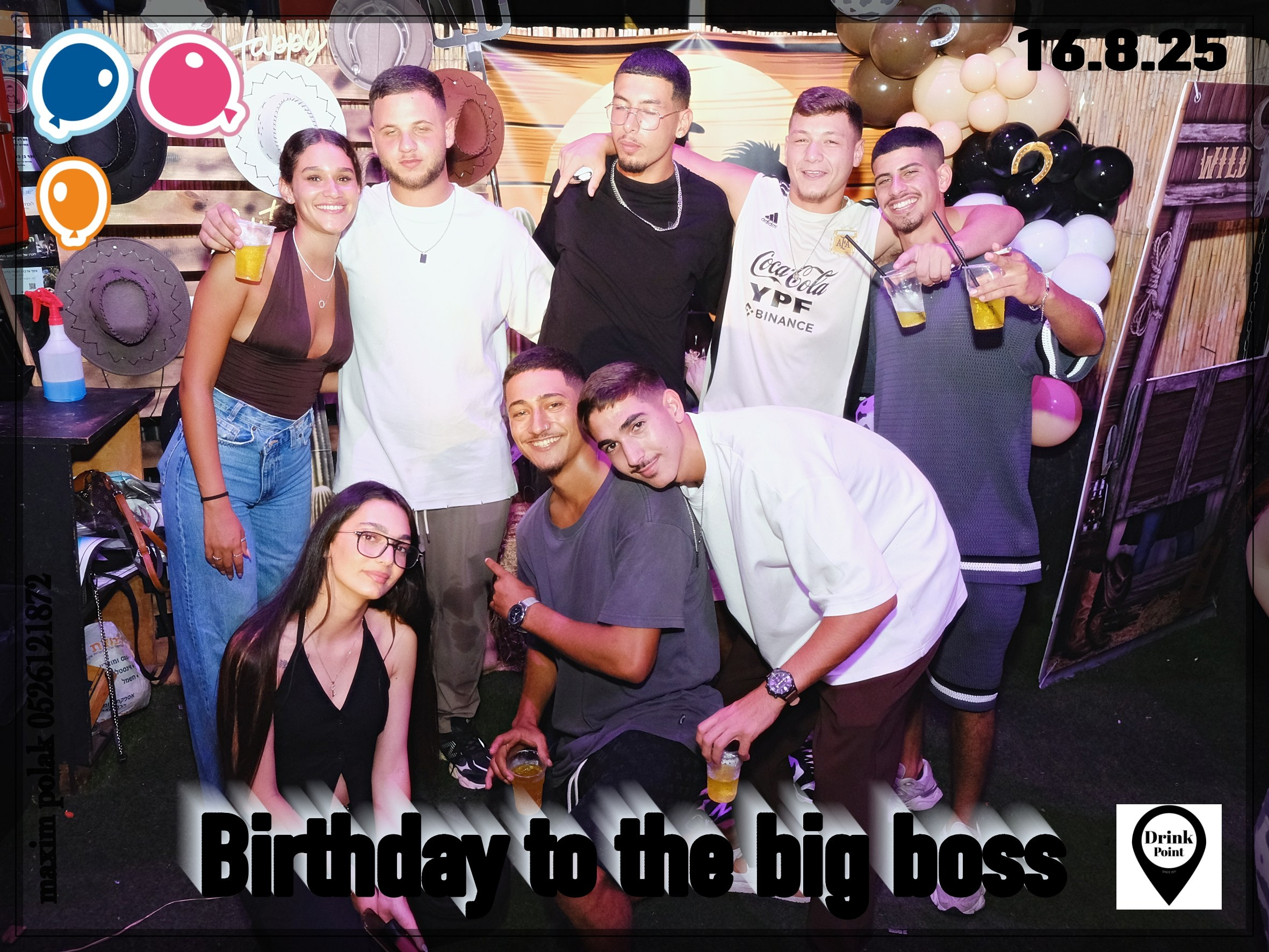 DRINK POINT. Middle East Photo Agency — Photography & Event Magnets — סוכנות צילום והדפסת מגנטים לאירועים