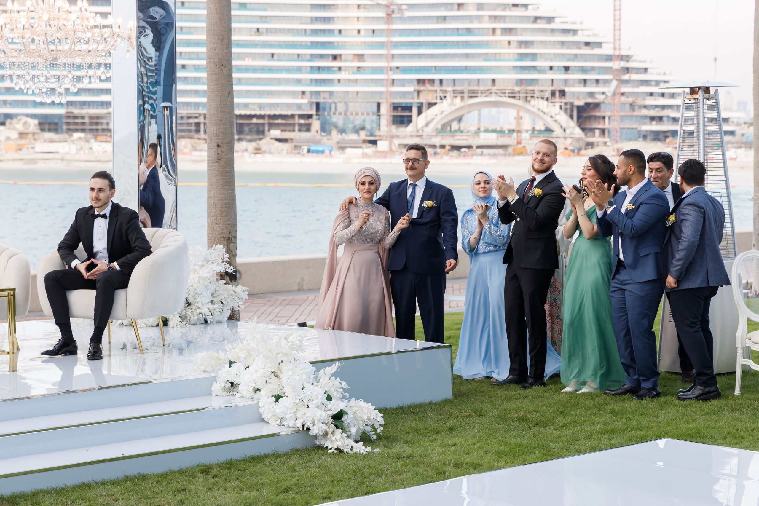 22/12/2023 Burj Al Arab wedding. Photographer Anna Curly | Weddings and Events in Dubai