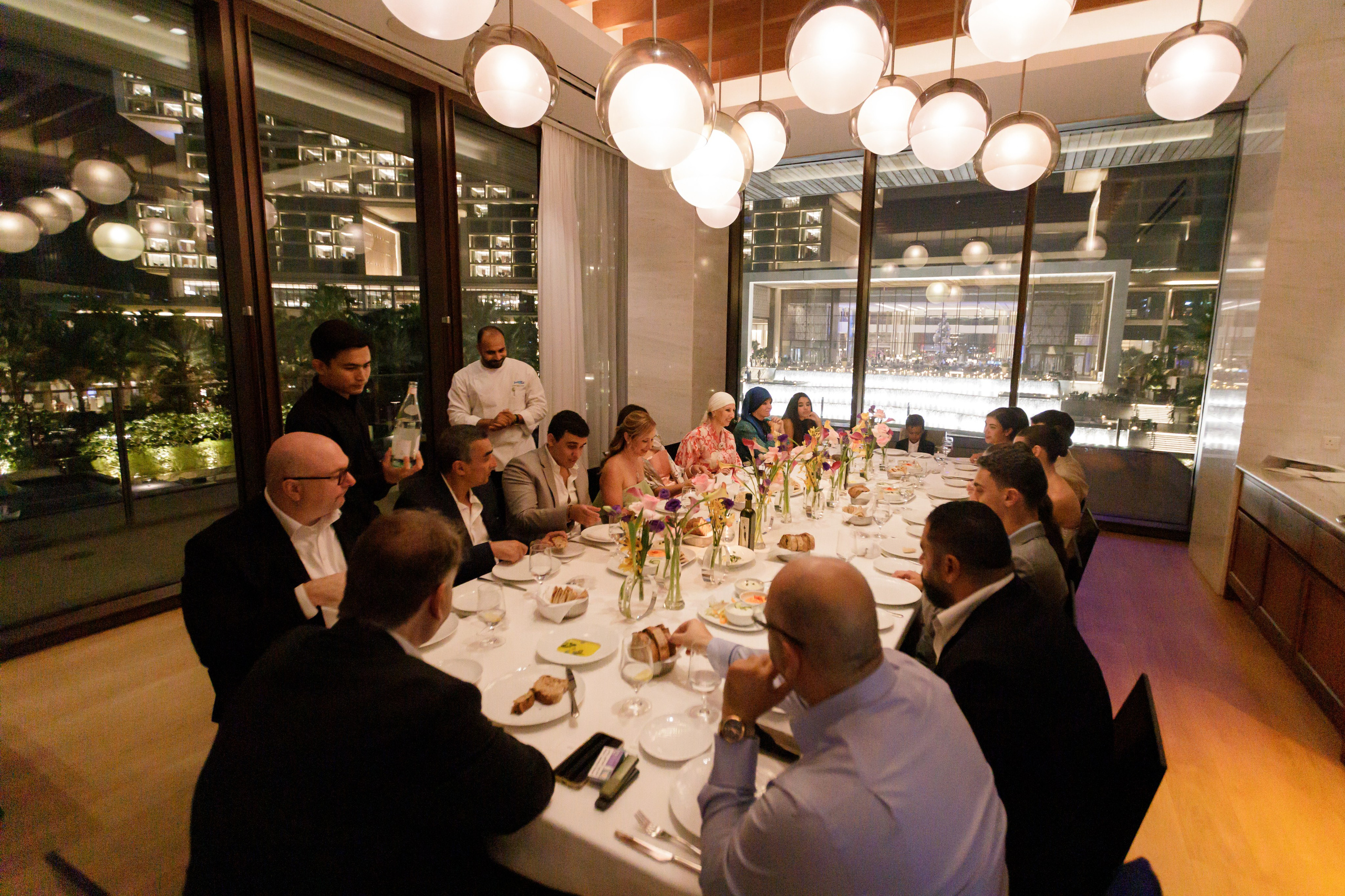 Engagement dinner of Nour & Omar. Photographer Anna Curly | Weddings and Events in Dubai