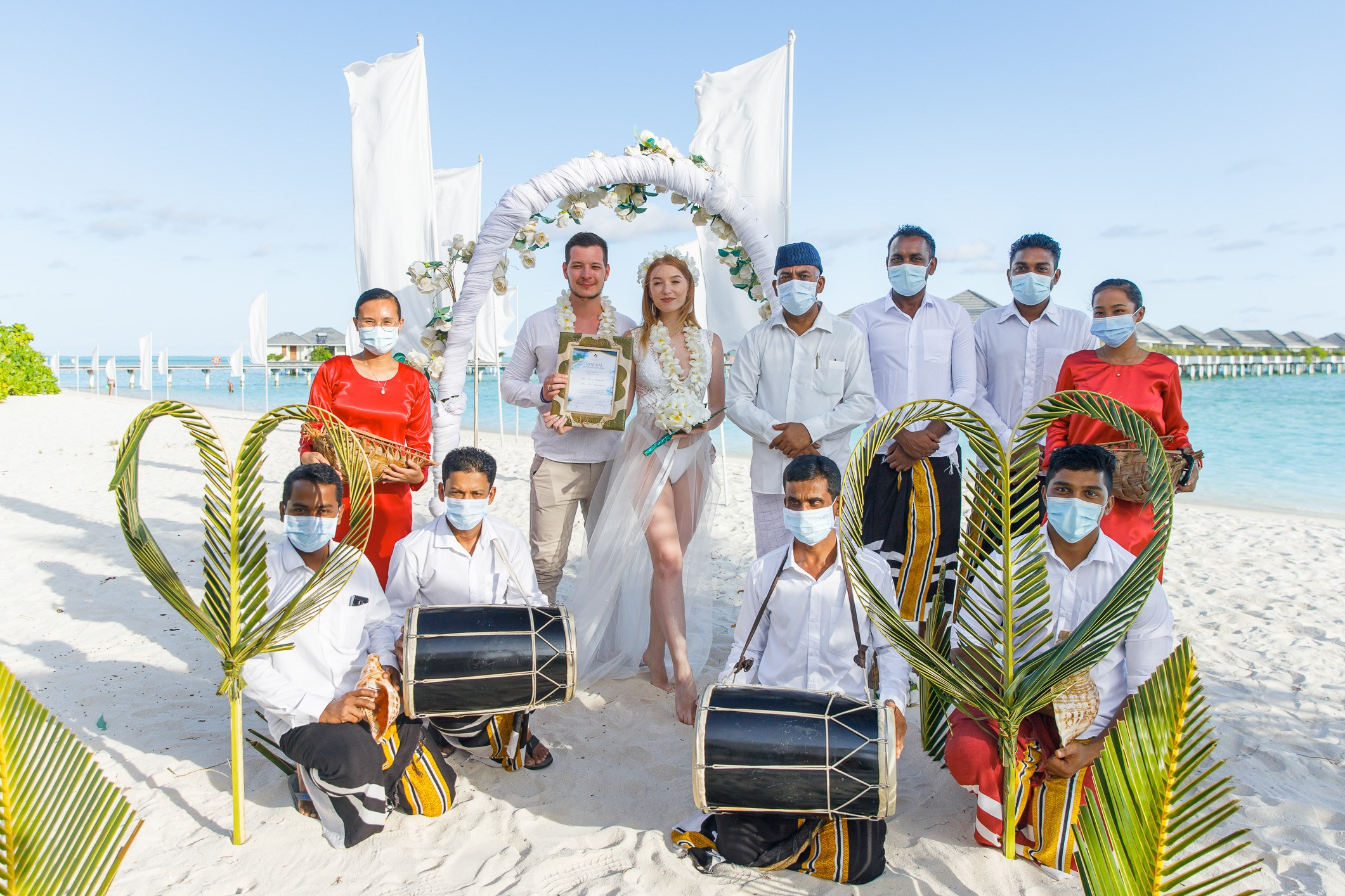 Maldives wedding A&N Feb 2021. Фотограф Анна Кучерявая | Свадьбы и мероприятия в Дубае