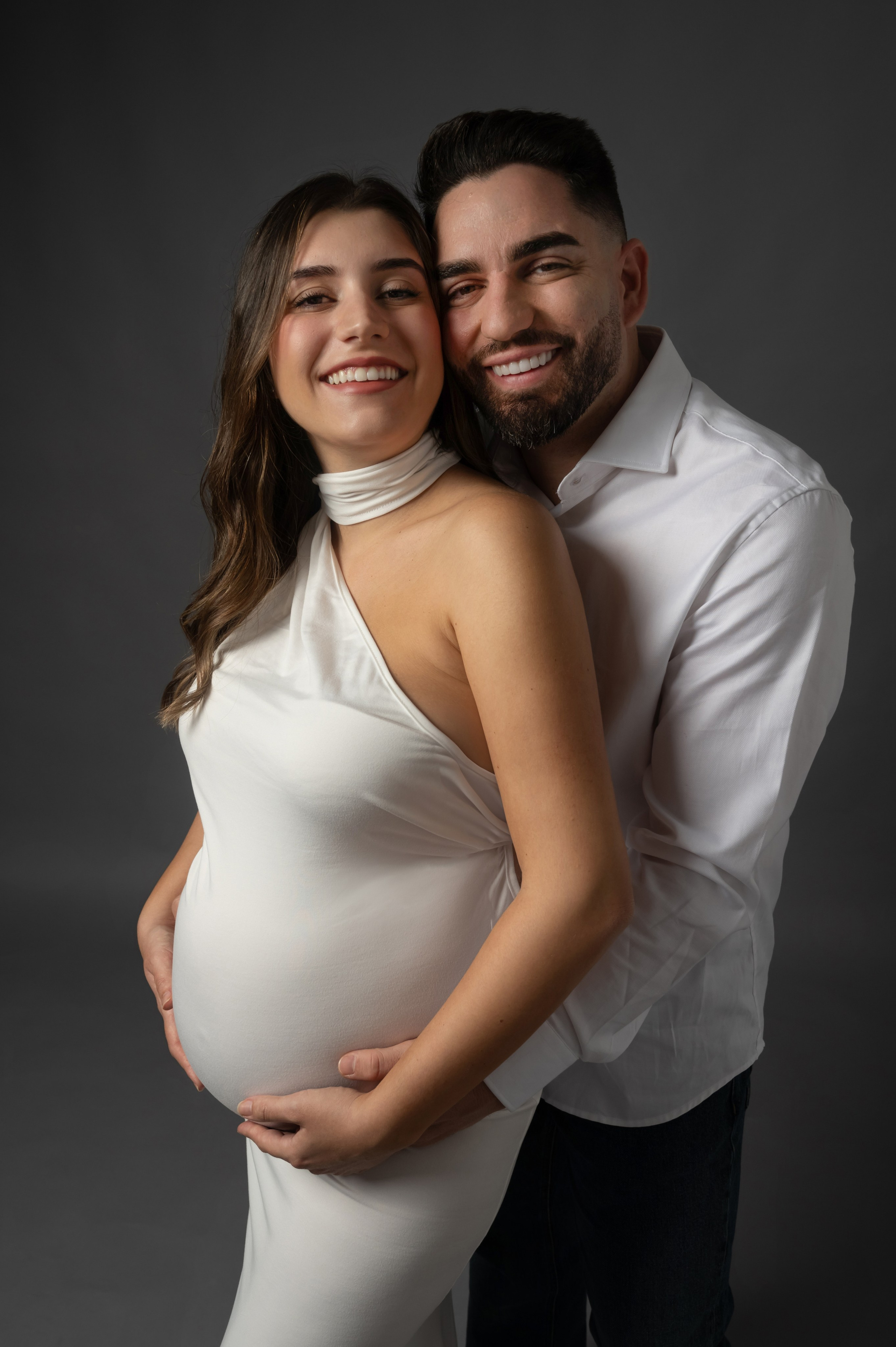 Photo shoot in minimalist style. Professional photographer in Spain