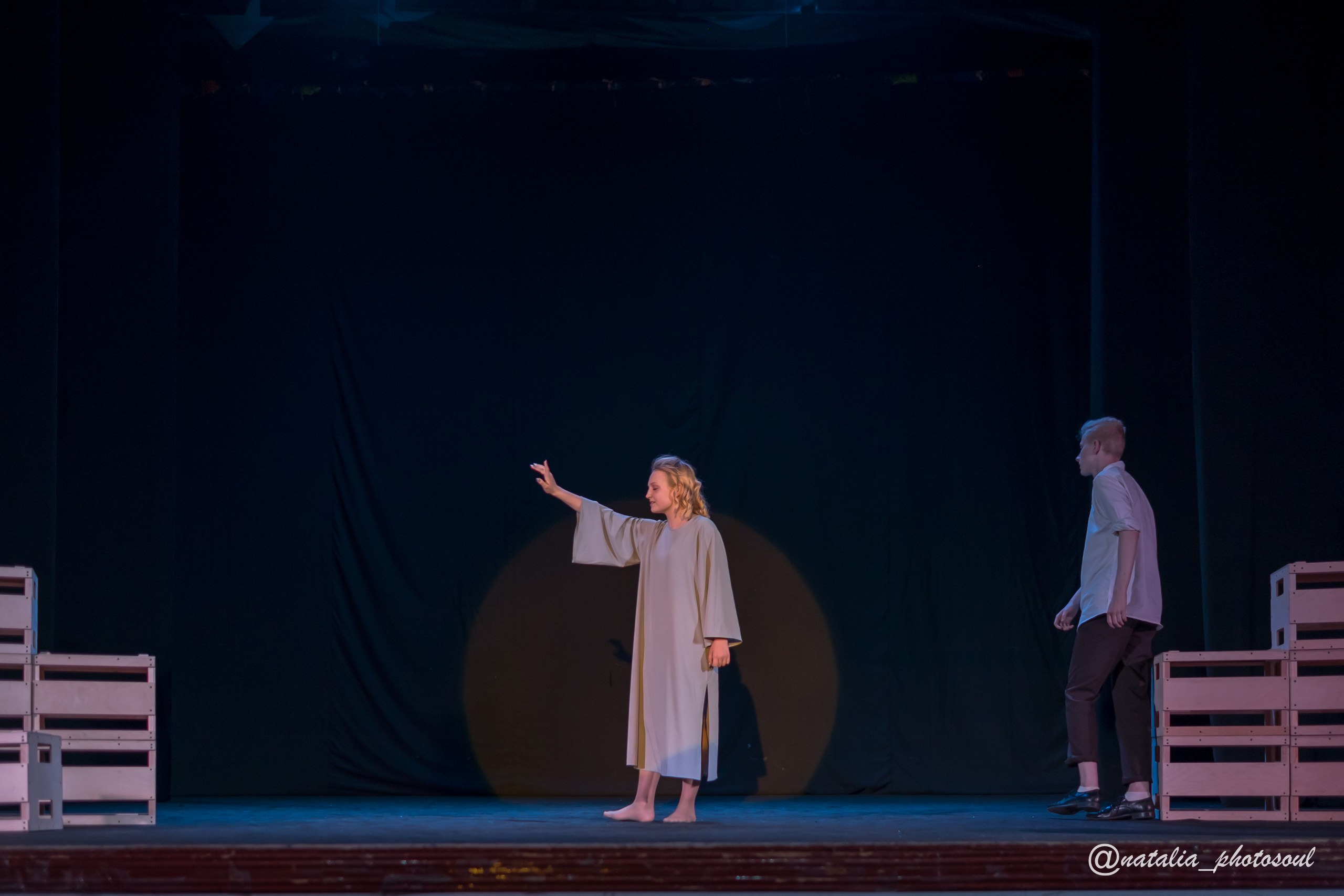 Performance “Our Town” School and Theater “Artist”. Photographer in Seoul Dobrokvashina Natalya