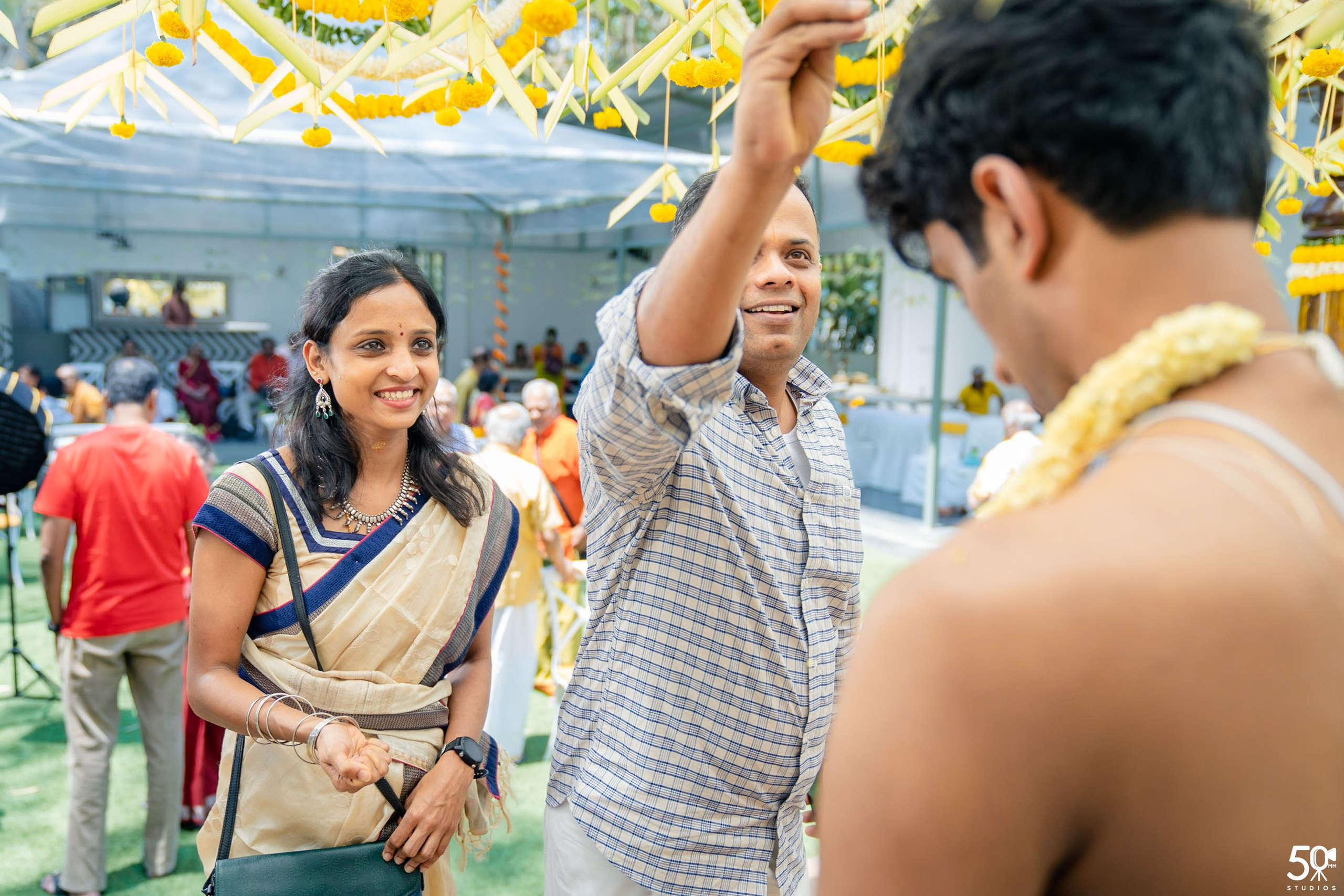 SANJAY AND SAKETH UPANAYANA. 50mm STUDIOS