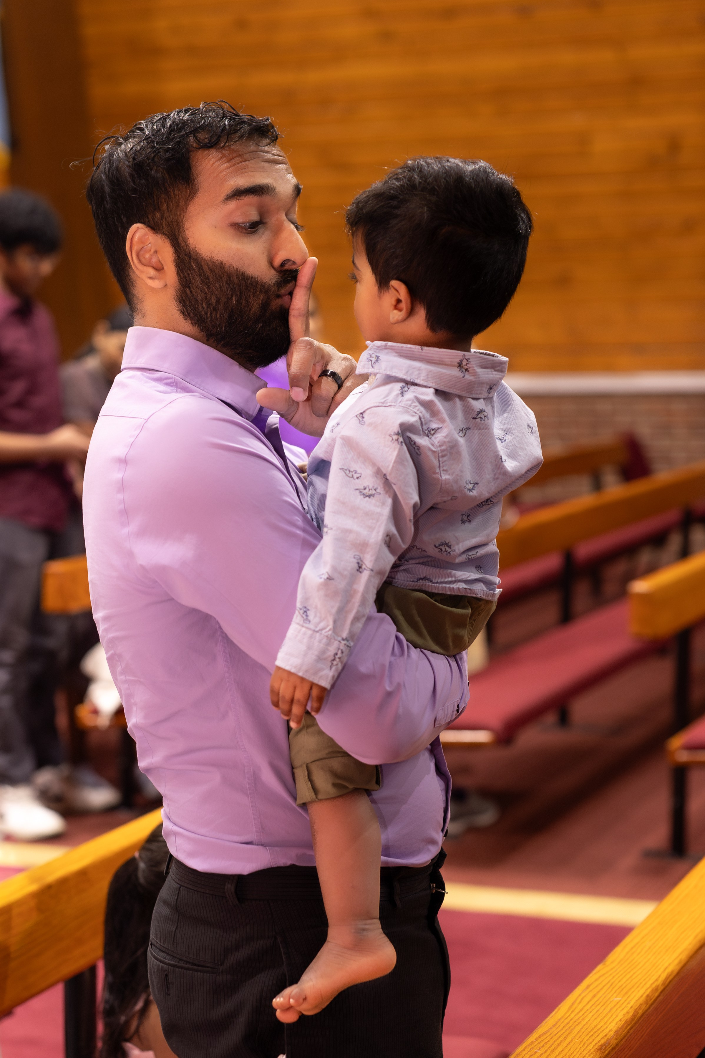 Baptist Church Baptism of a One-Year-Old Boy. Family, lifestyle, and commercial photography in New York and New Jersey