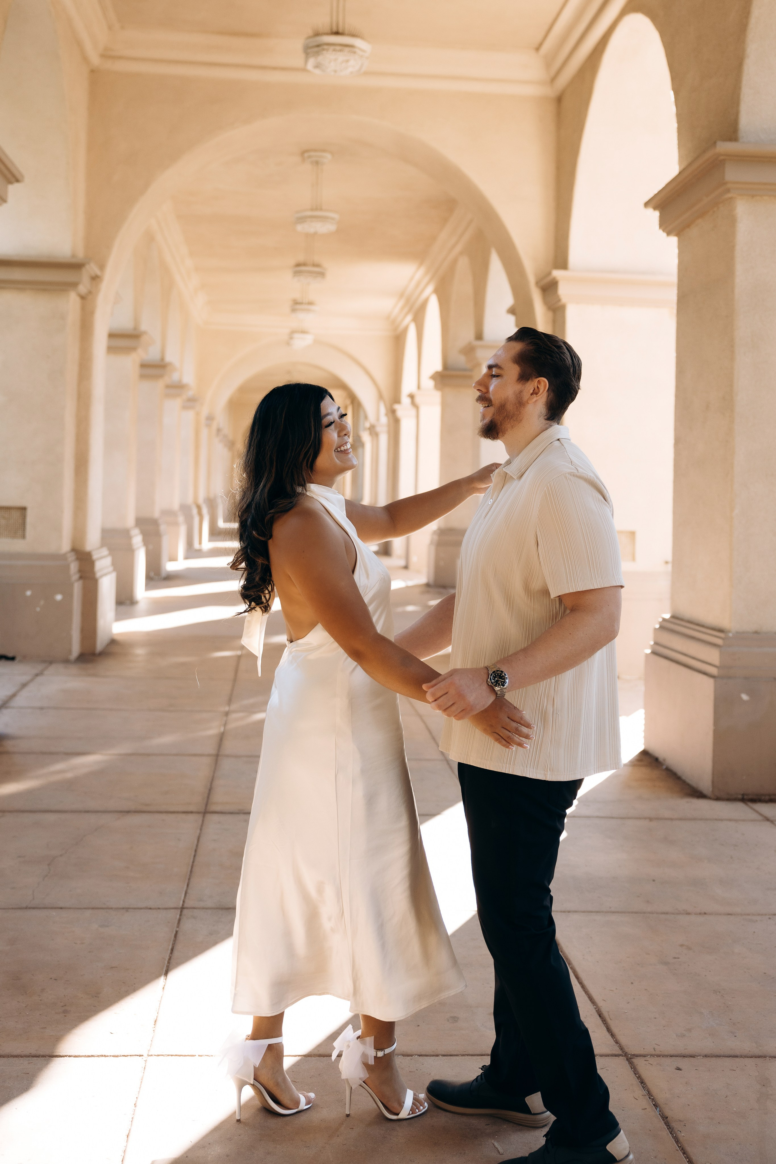 Jenn and Vince. Wedding and family photographer San Diego