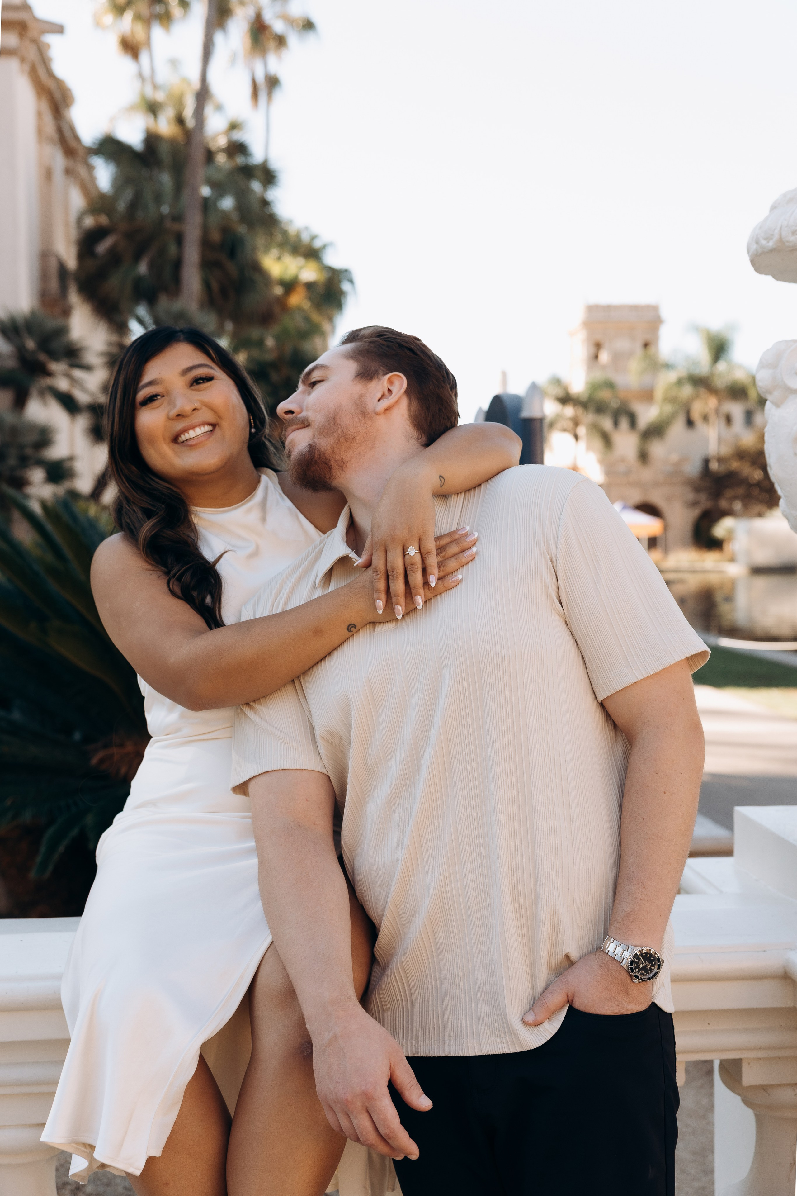 Jenn and Vince. Wedding and family photographer San Diego