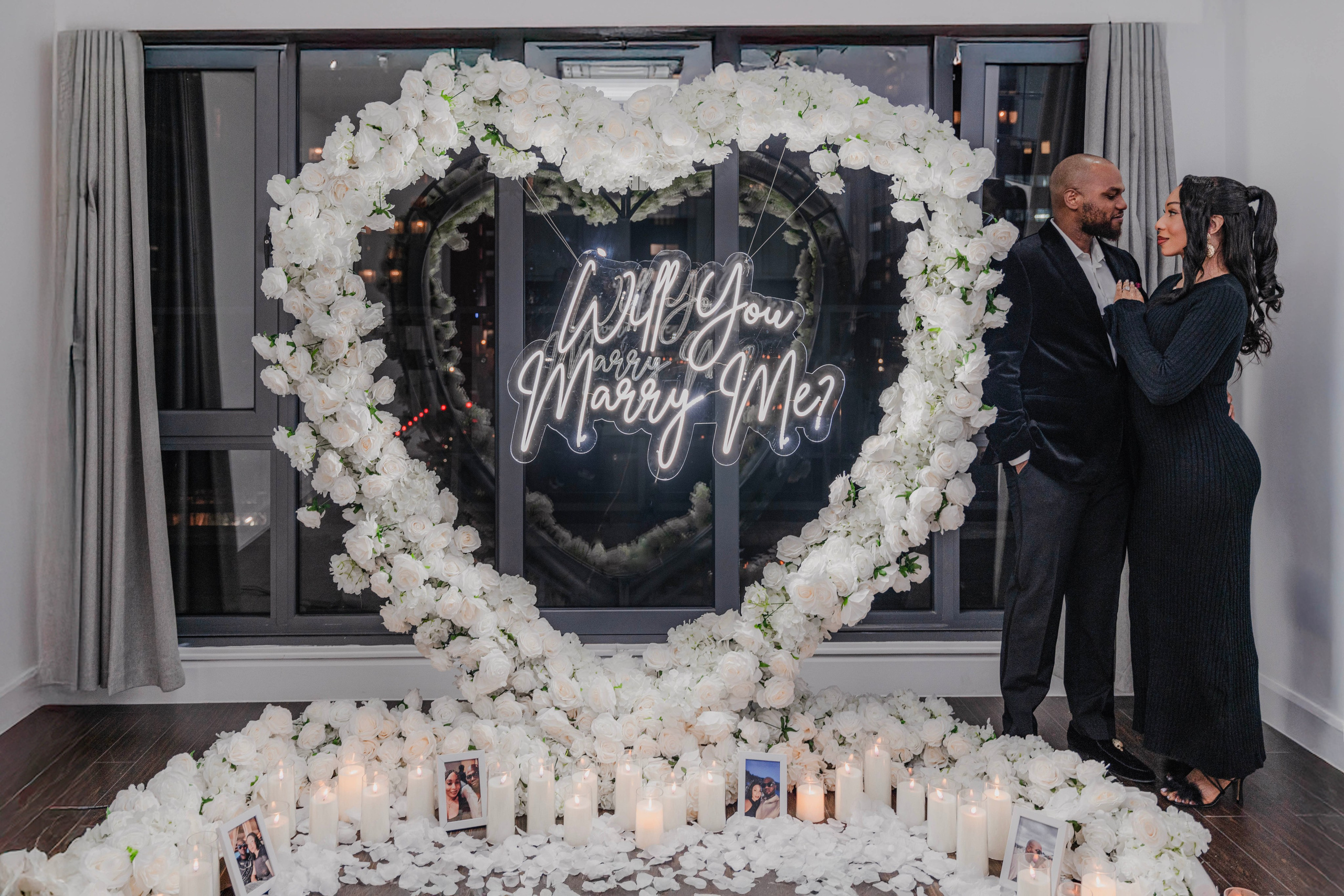 Proposal Private dinner. Tonya Kyrylenko photographer in London