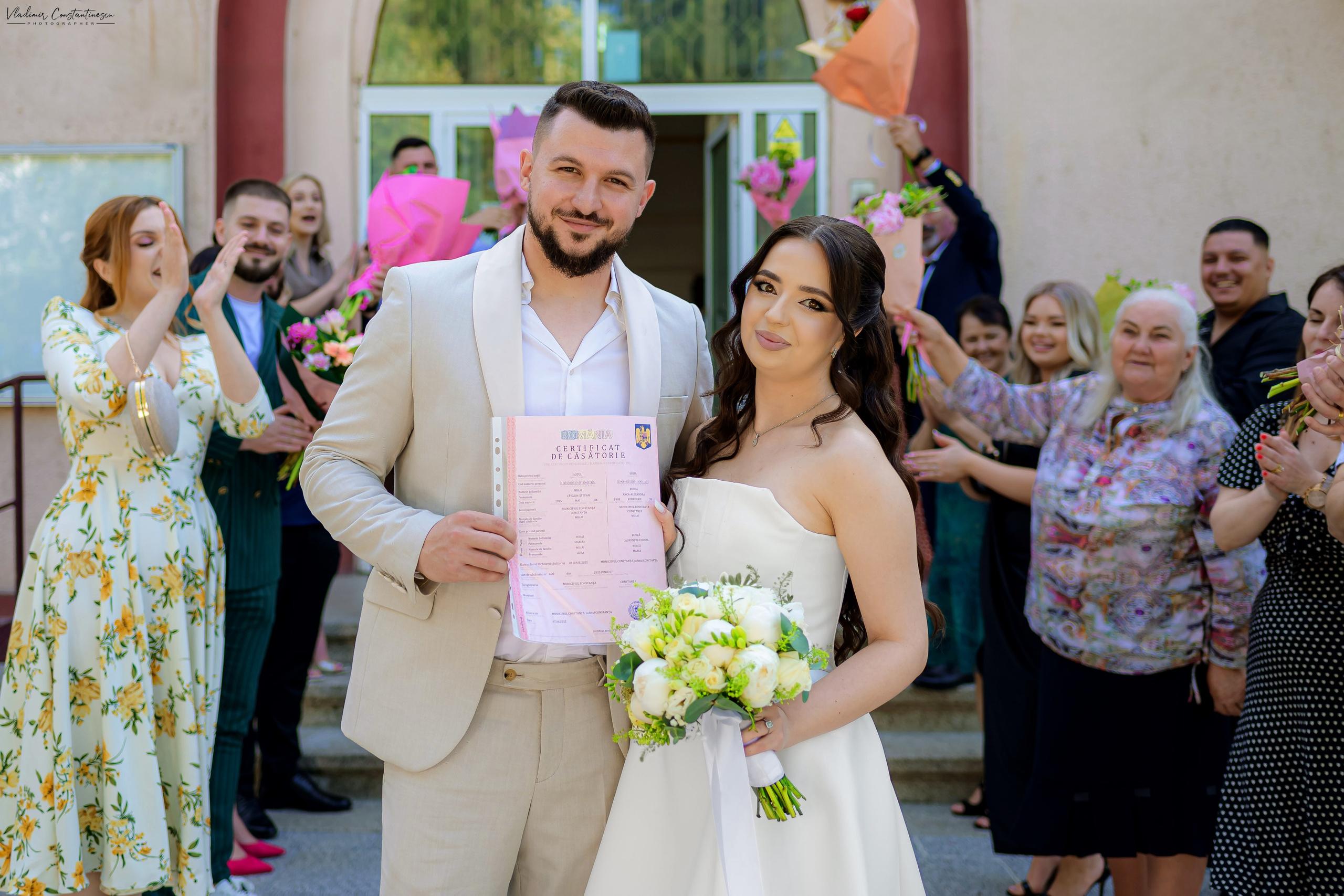 Anca & Catalin -Cununie Civila. Vladimir Constantinescu - Fotograf de nunta Constanta