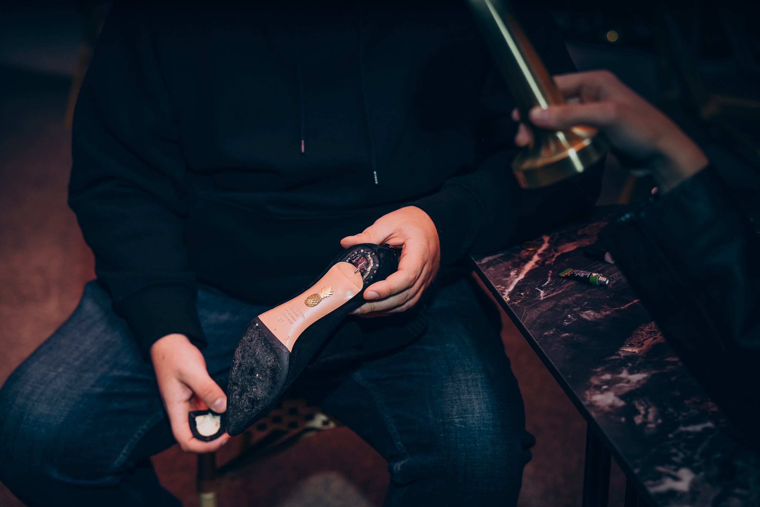 Red party. Фотограф у Пальма де Майорка